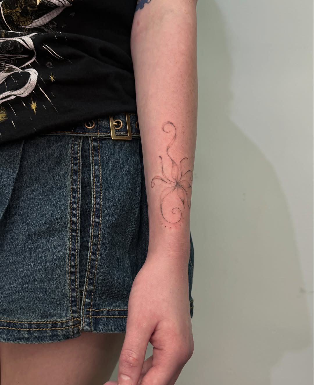 Tattoo by @so0mps — fine_line