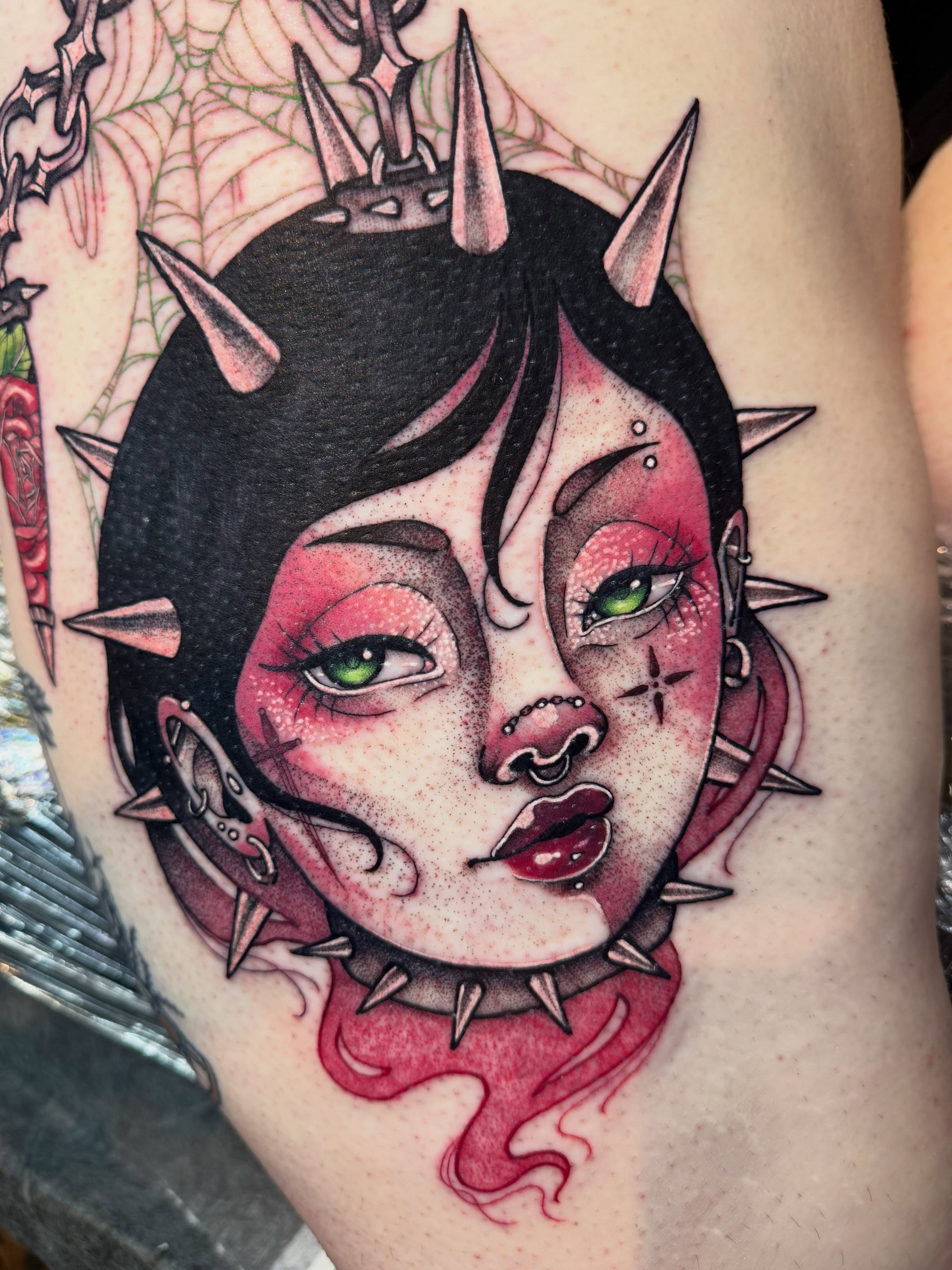 Tattoo by @uncommoncreature — dark_realism, dotwork