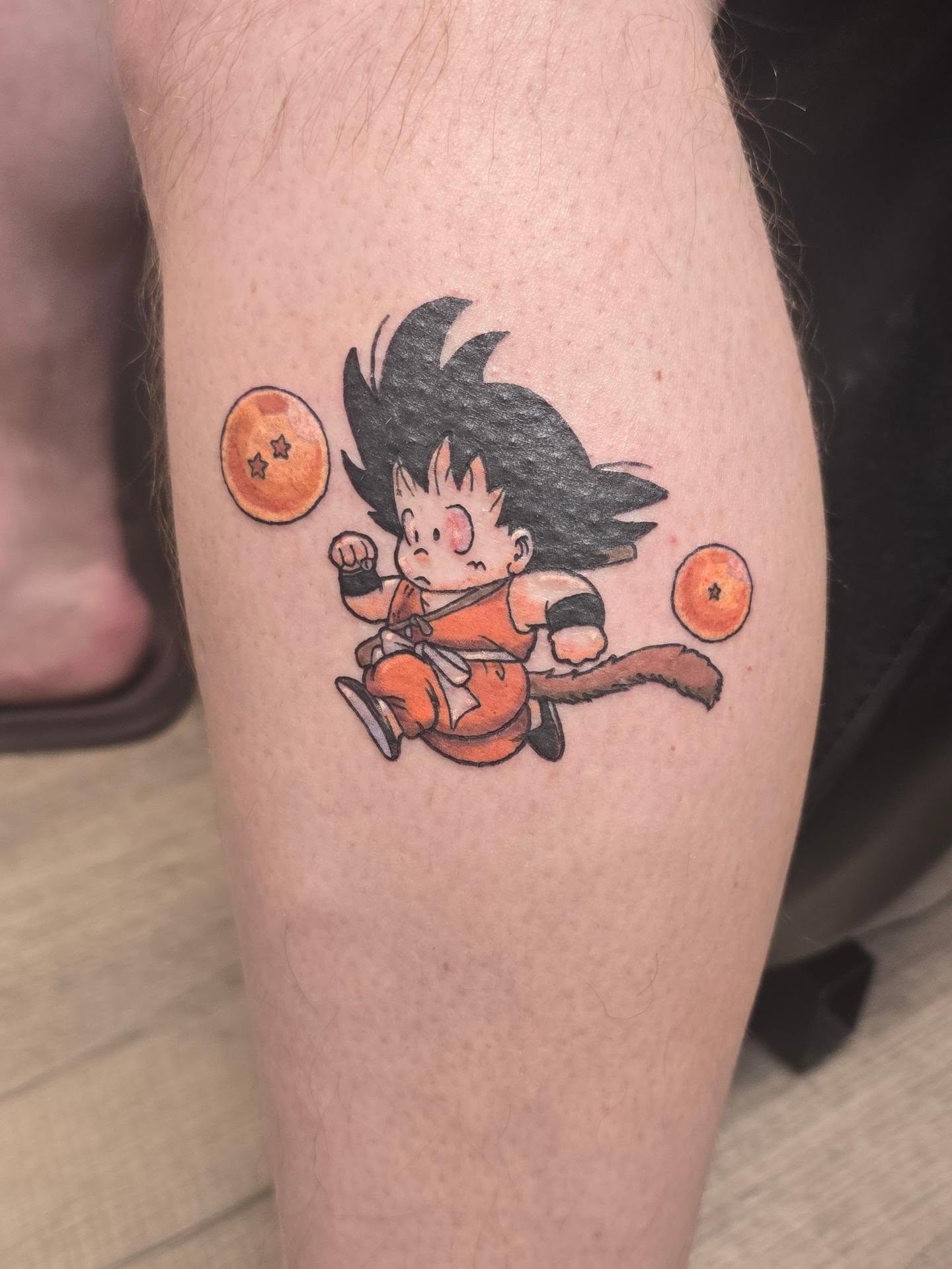 Tattoo by @foxkidstattoos — anime