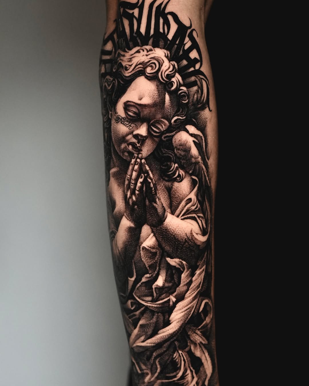 Tattoo by @micogeologo_tattoo — black_and_grey, realism