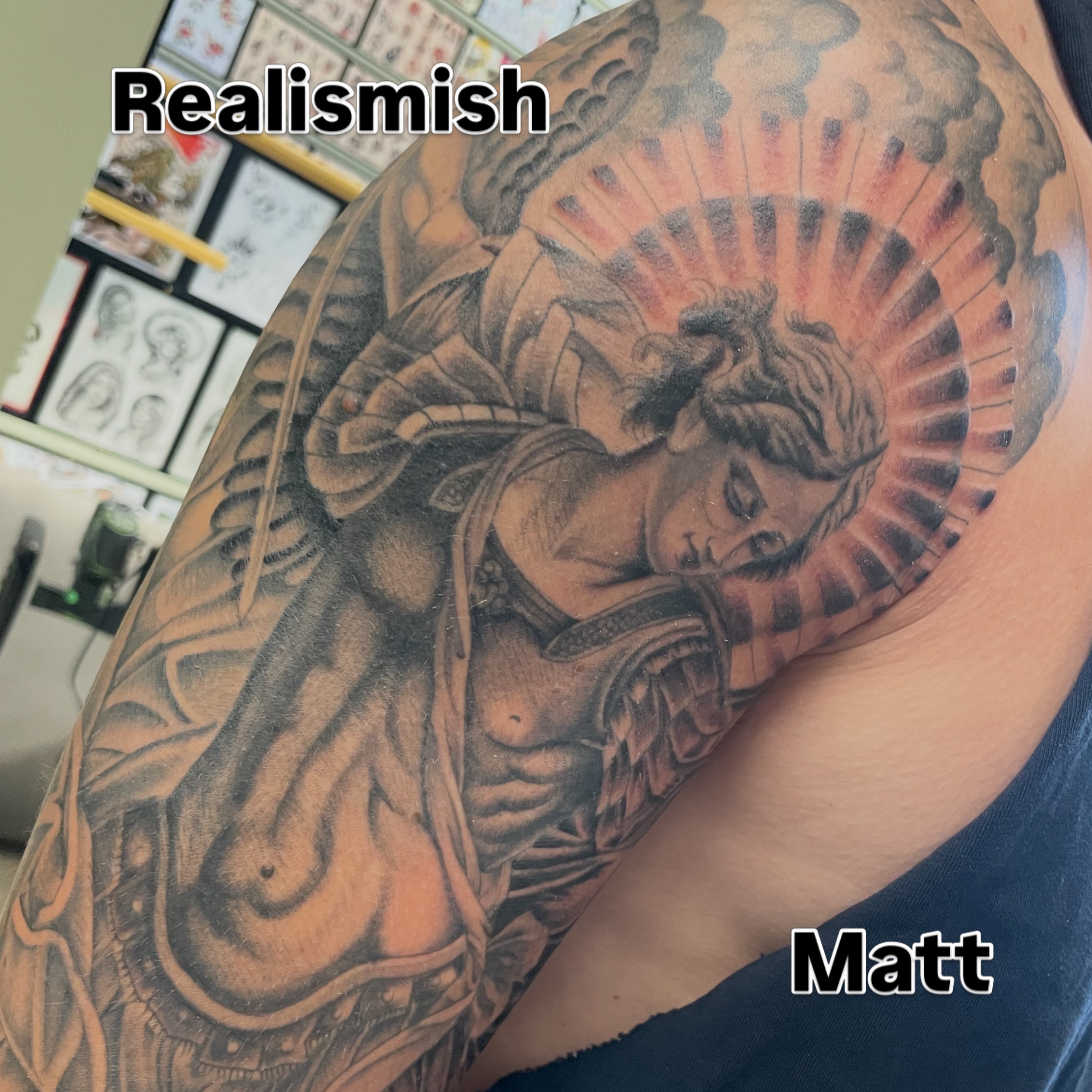 Tattoo by @mattnelsontattoos — realism