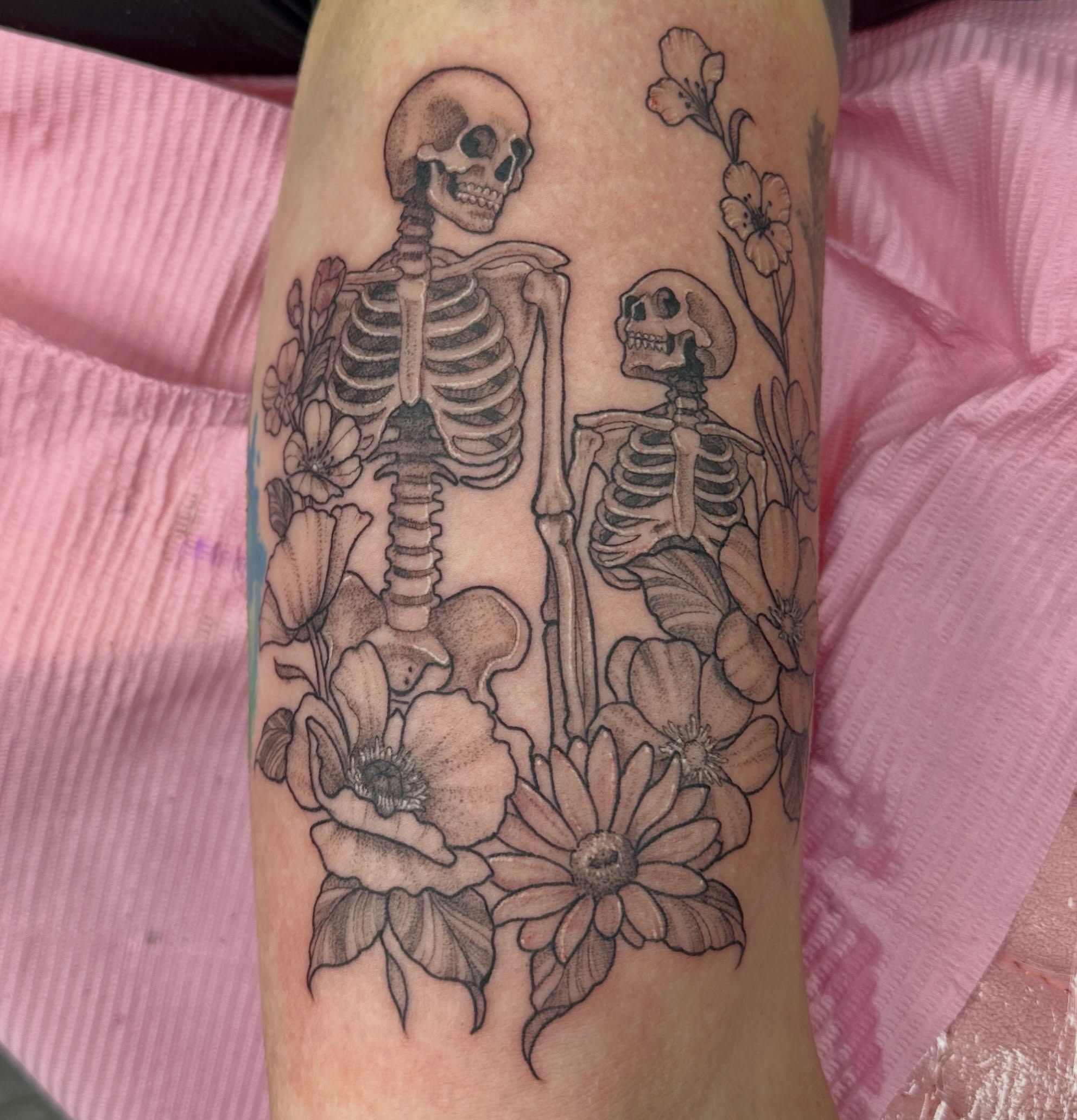 Tattoo by @all_buttered_up โ black_and_grey, realism