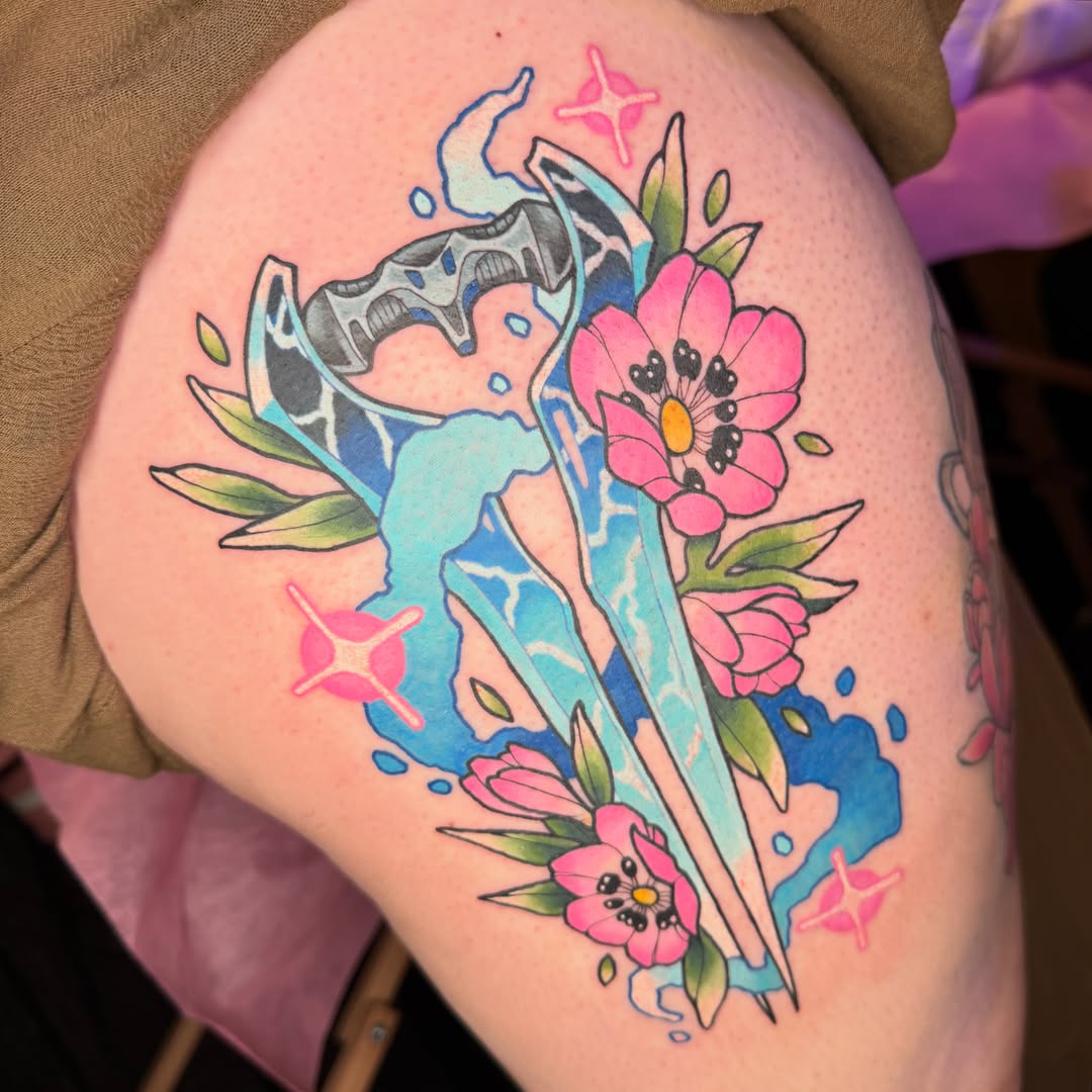 Tattoo by @tattygnatty — new_school, illustrative