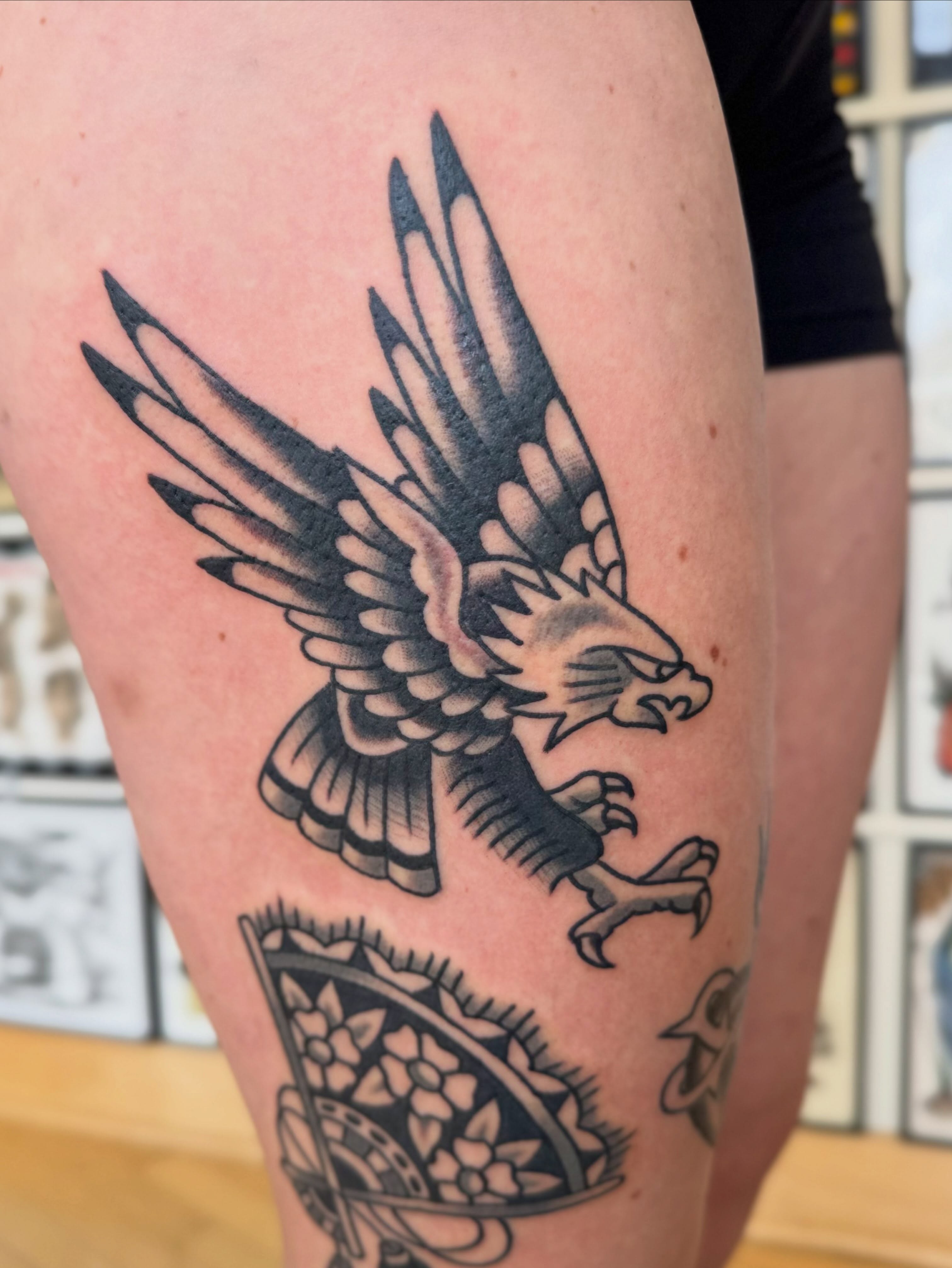 Tattoo by @elleyax — american_traditional