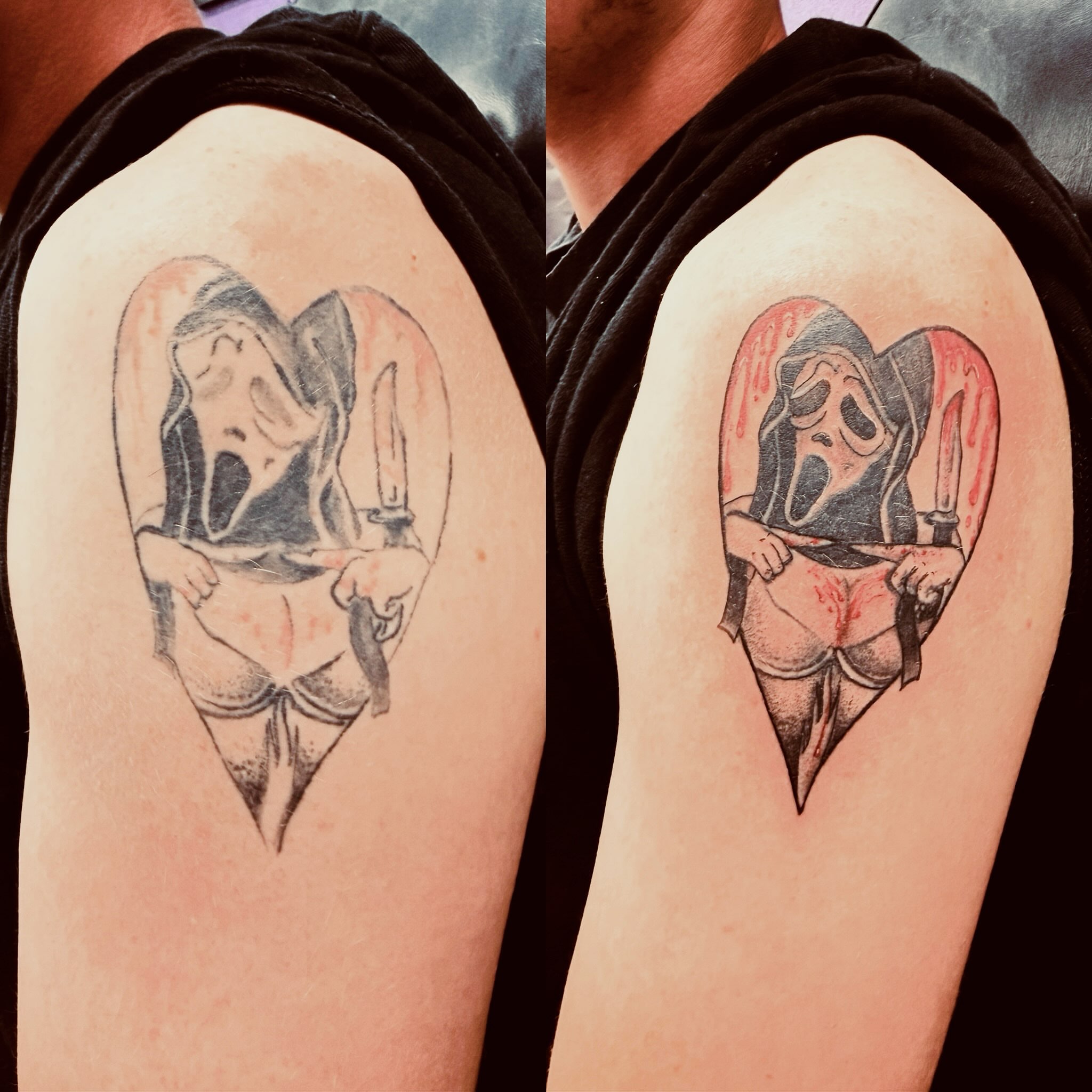 Tattoo by @tosh.pointo.tattoos — black_and_grey
