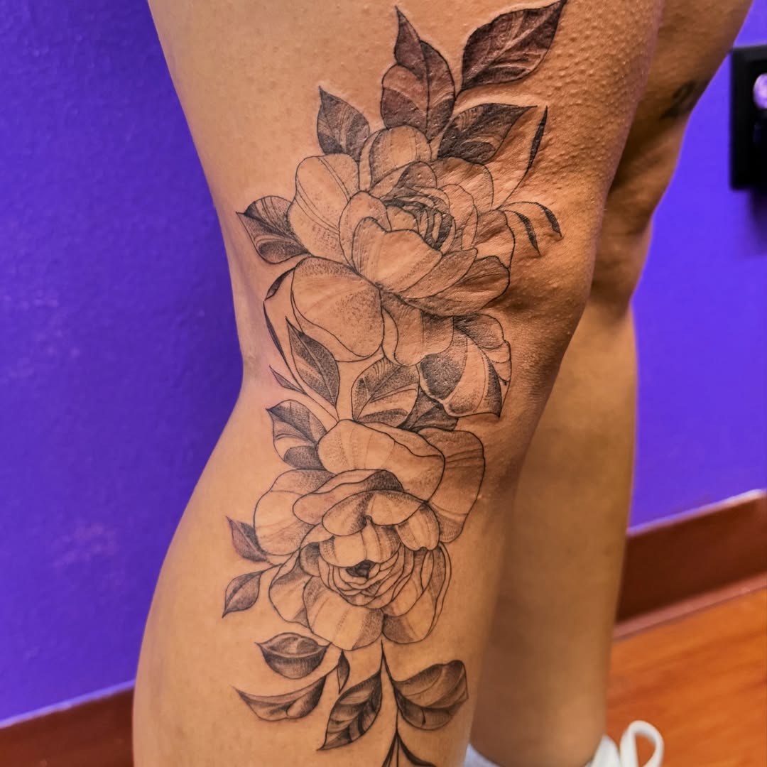 Tattoo by @tosh.pointo.tattoos — dotwork