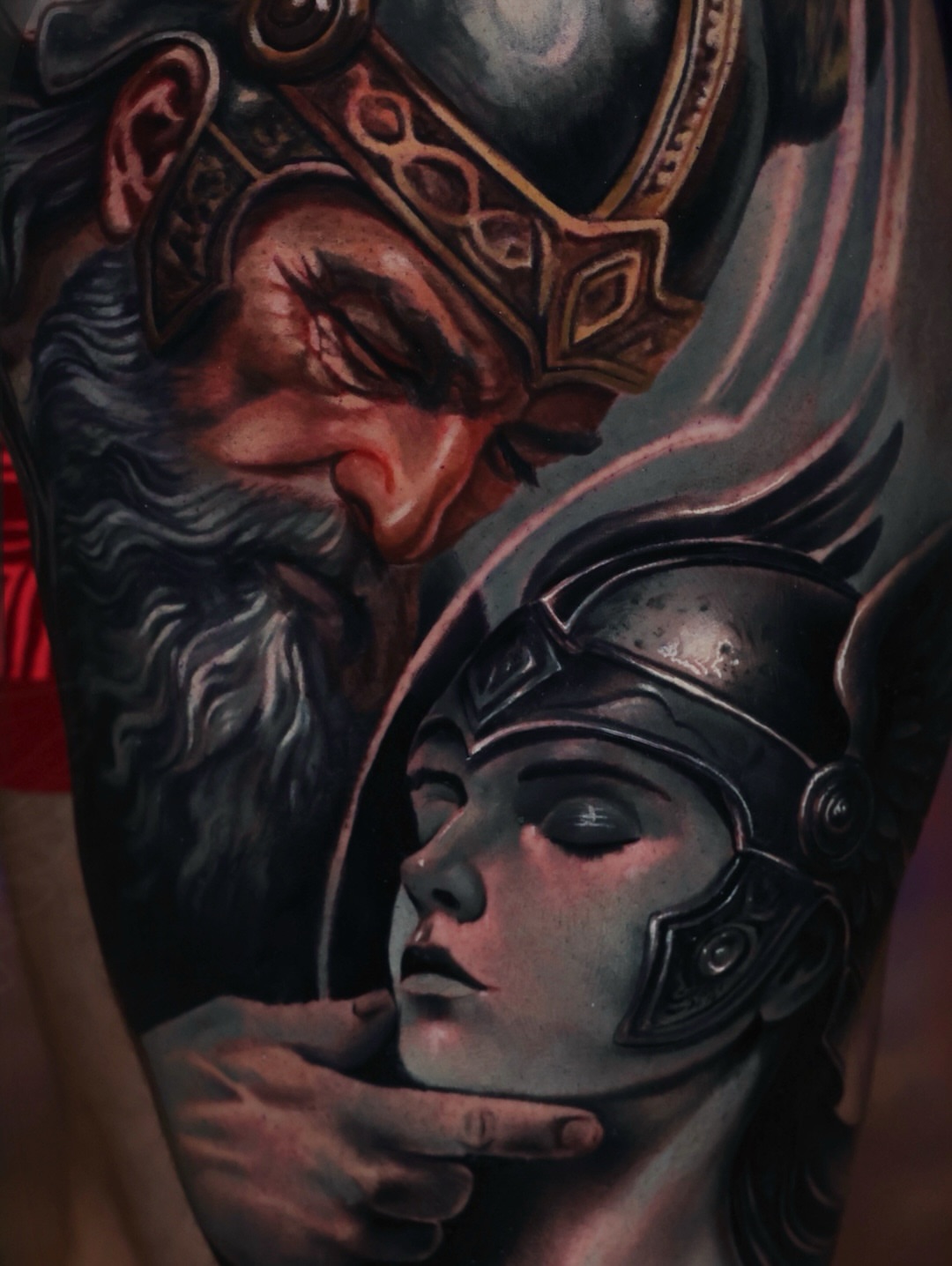 Tattoo by @josepulidotattoo — realism, dark_realism