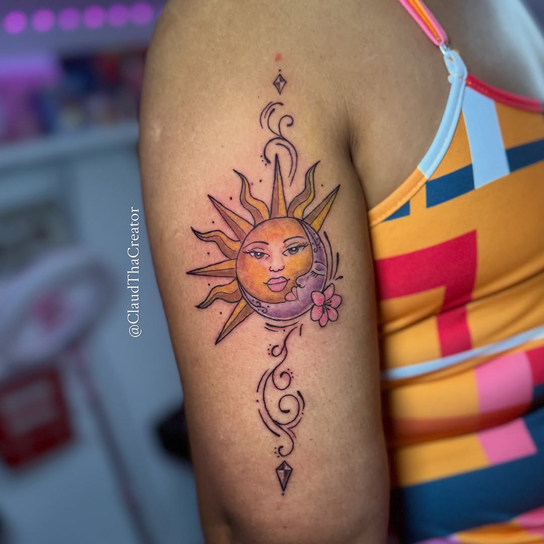 Tattoo by @claudthacreator — watercolor, new_school