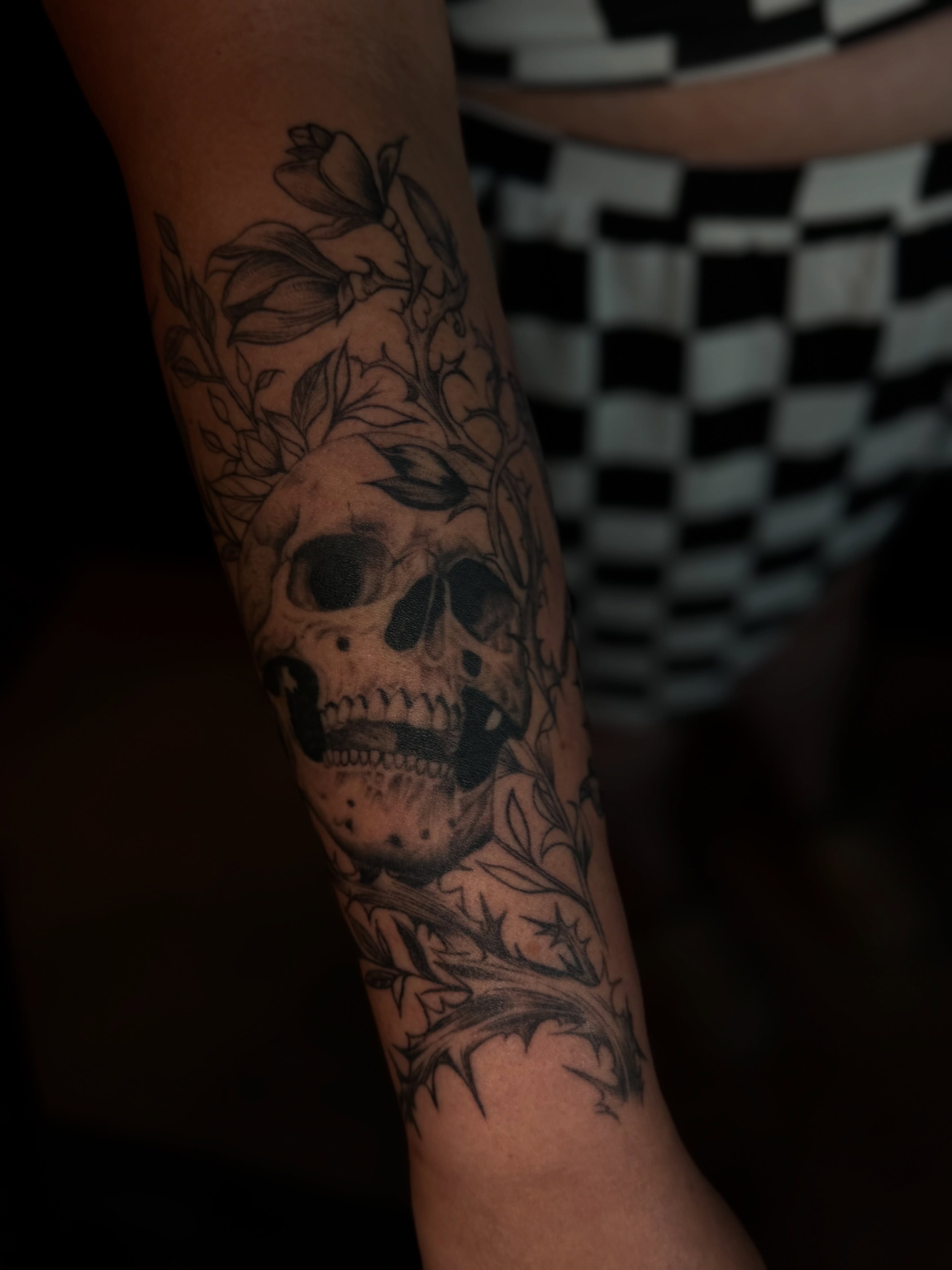 Tattoo by @lou.etherealtattoo — black_and_grey, realism