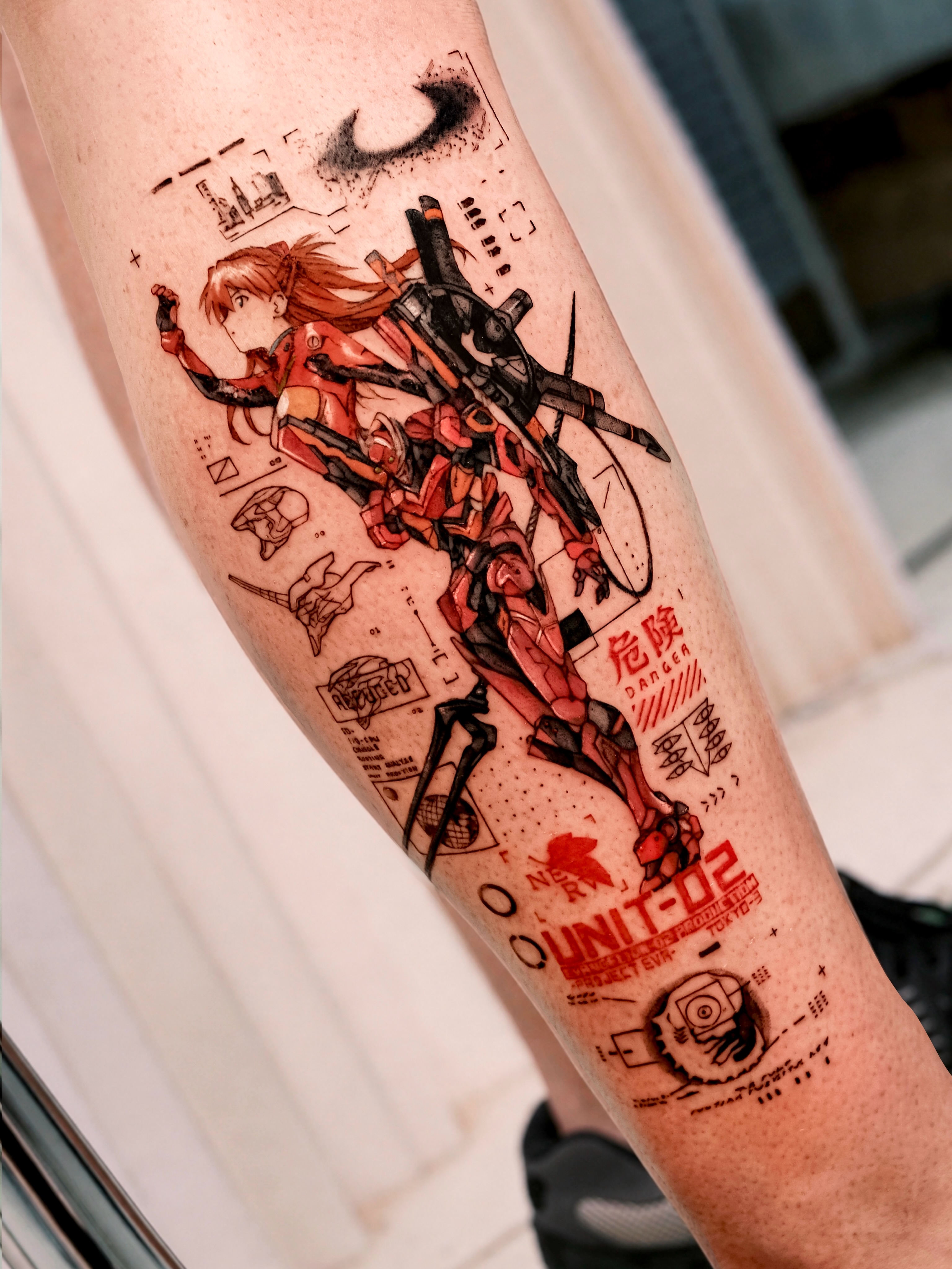 Tattoo by @kimi_tattooist — anime, illustrative