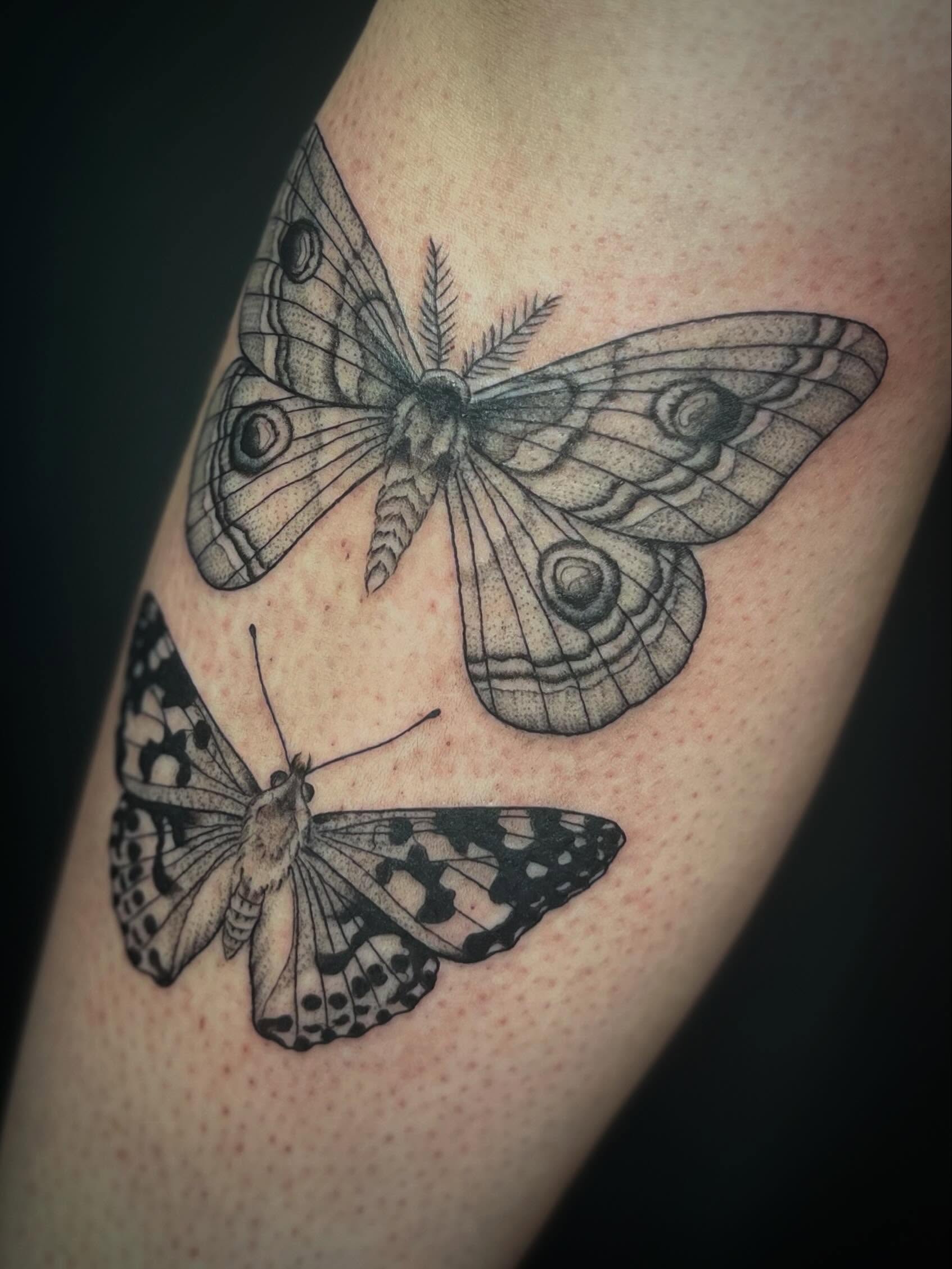 Tattoo by @imaginary_rubbish — dotwork, realism