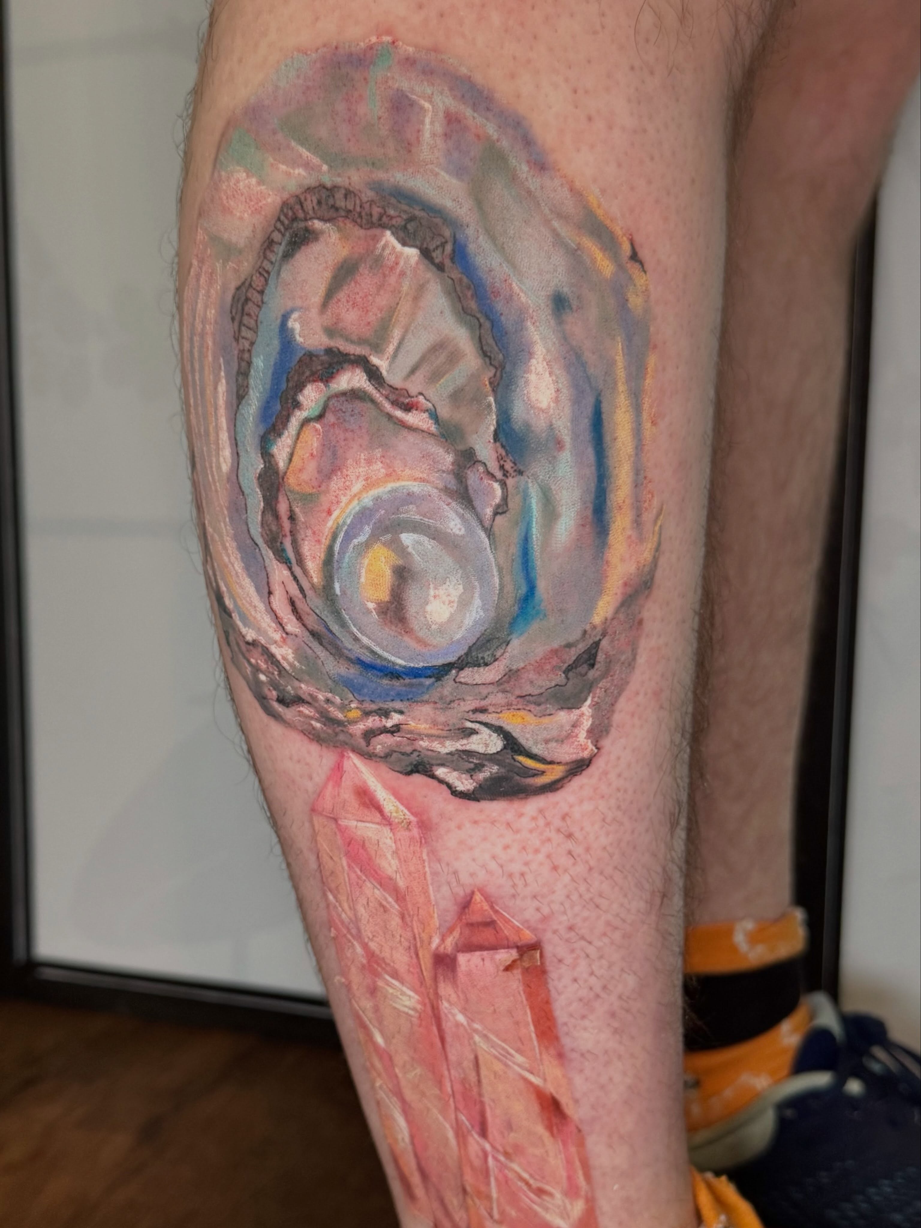 Tattoo by @artem.tattoos — watercolor