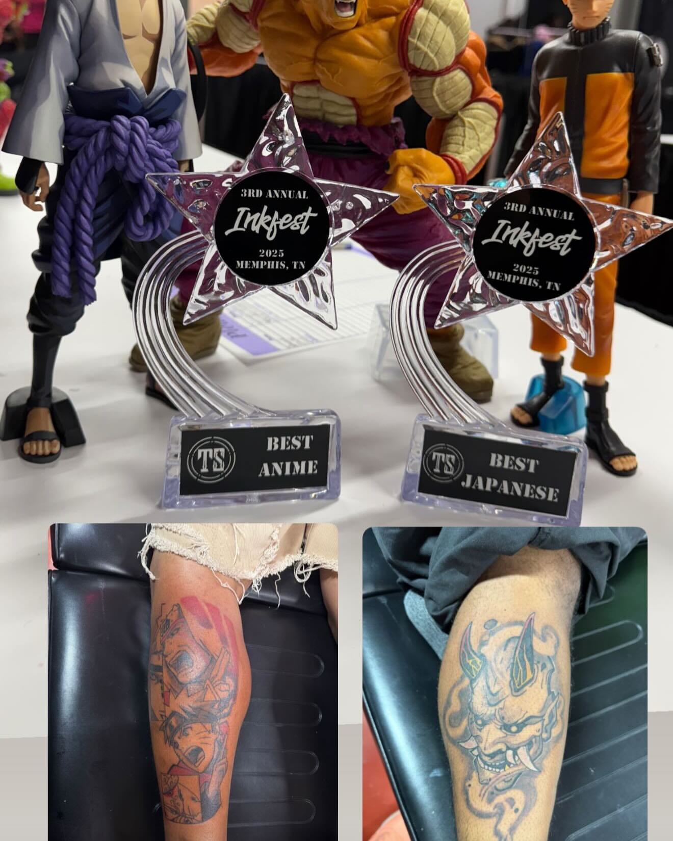 Tattoo by @inkatsuki_tattoos — anime