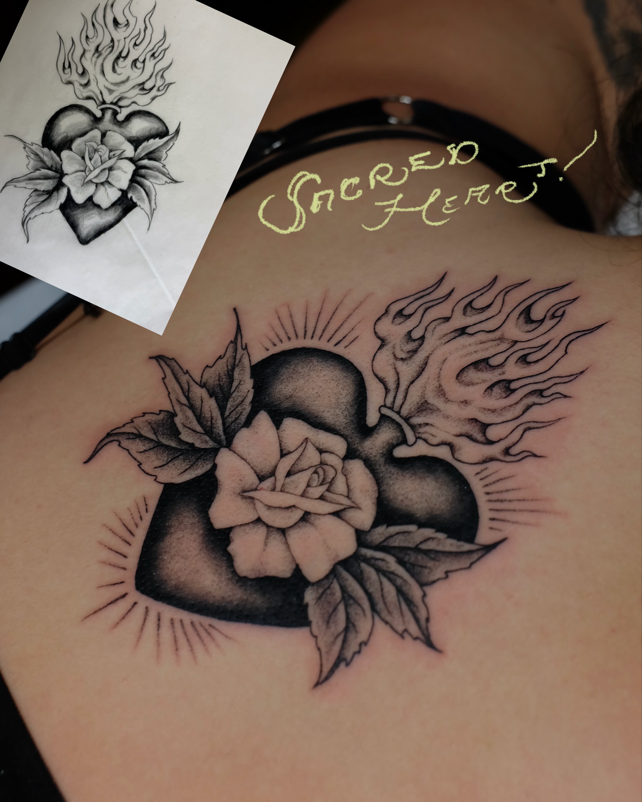Tattoo by @sailorsisilia β black_and_grey