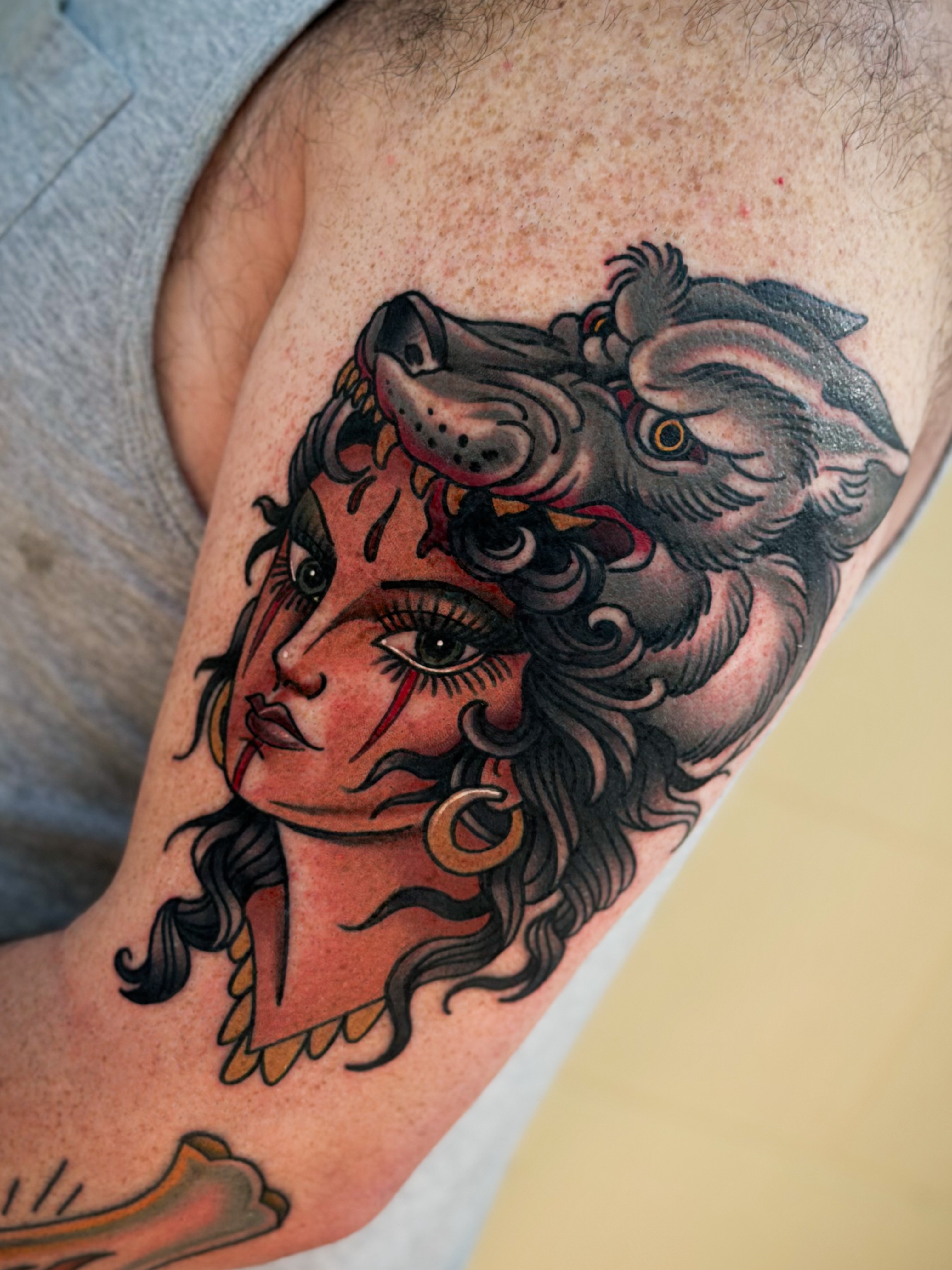 Tattoo by @corycartwright — american_traditional, realism