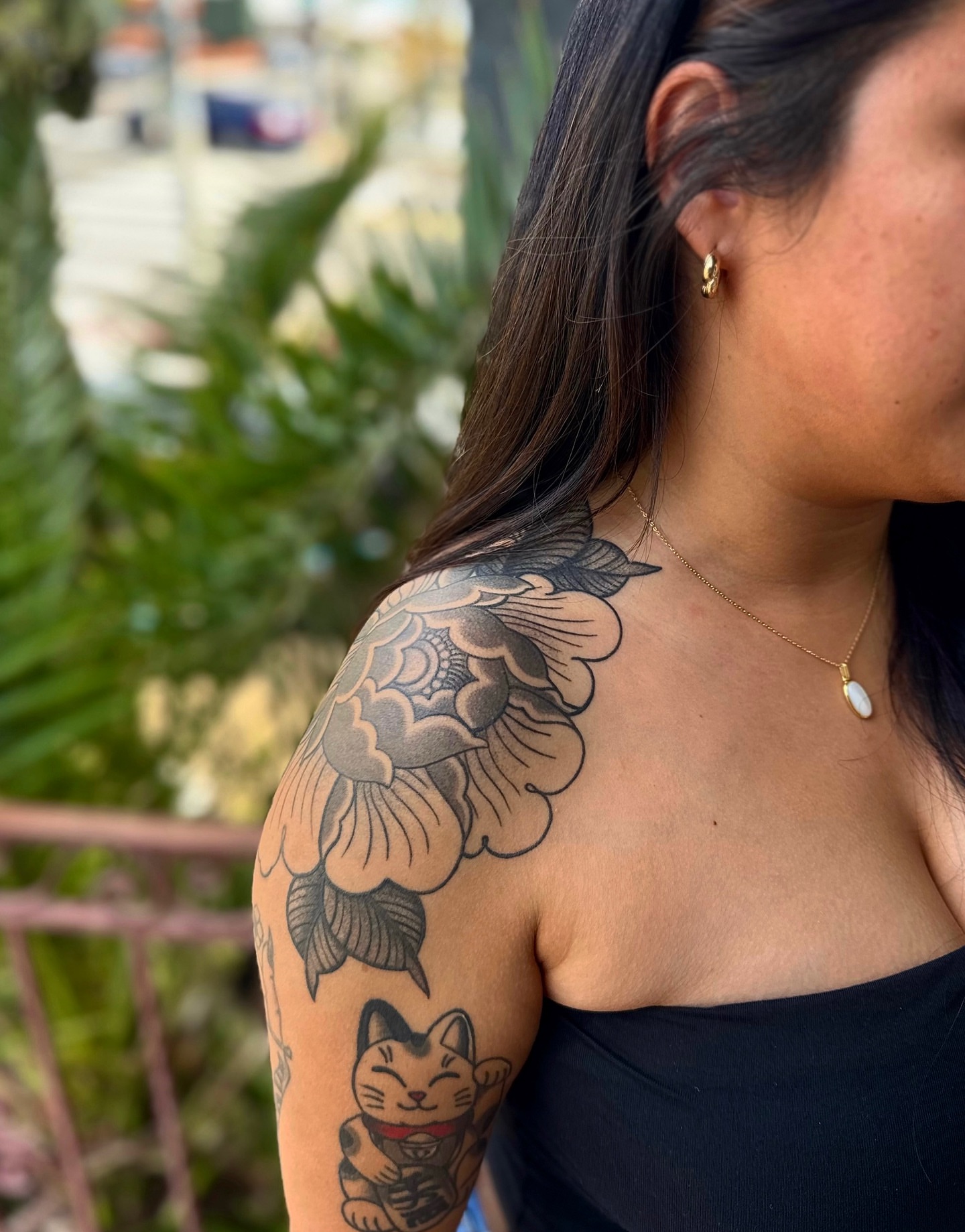 Tattoo by @blackadorn — black_and_grey