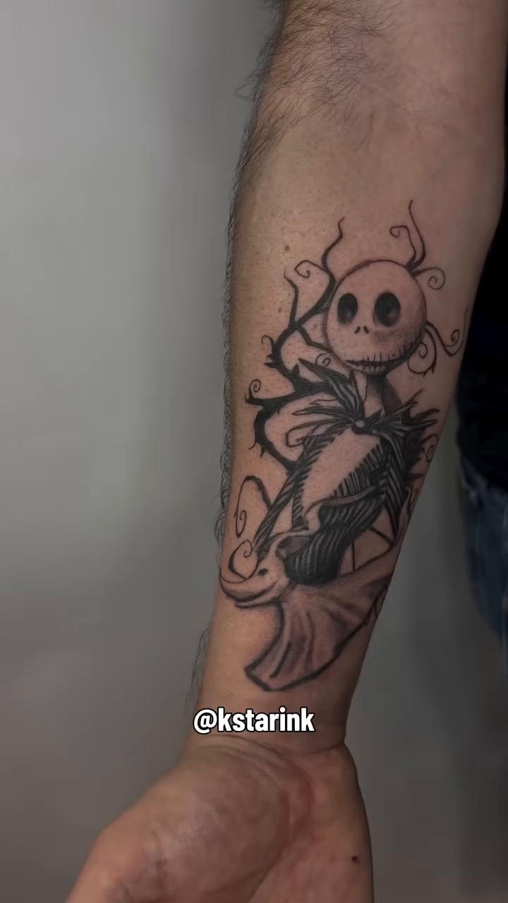 Tattoo by @kstarink — dark_realism, black_and_grey