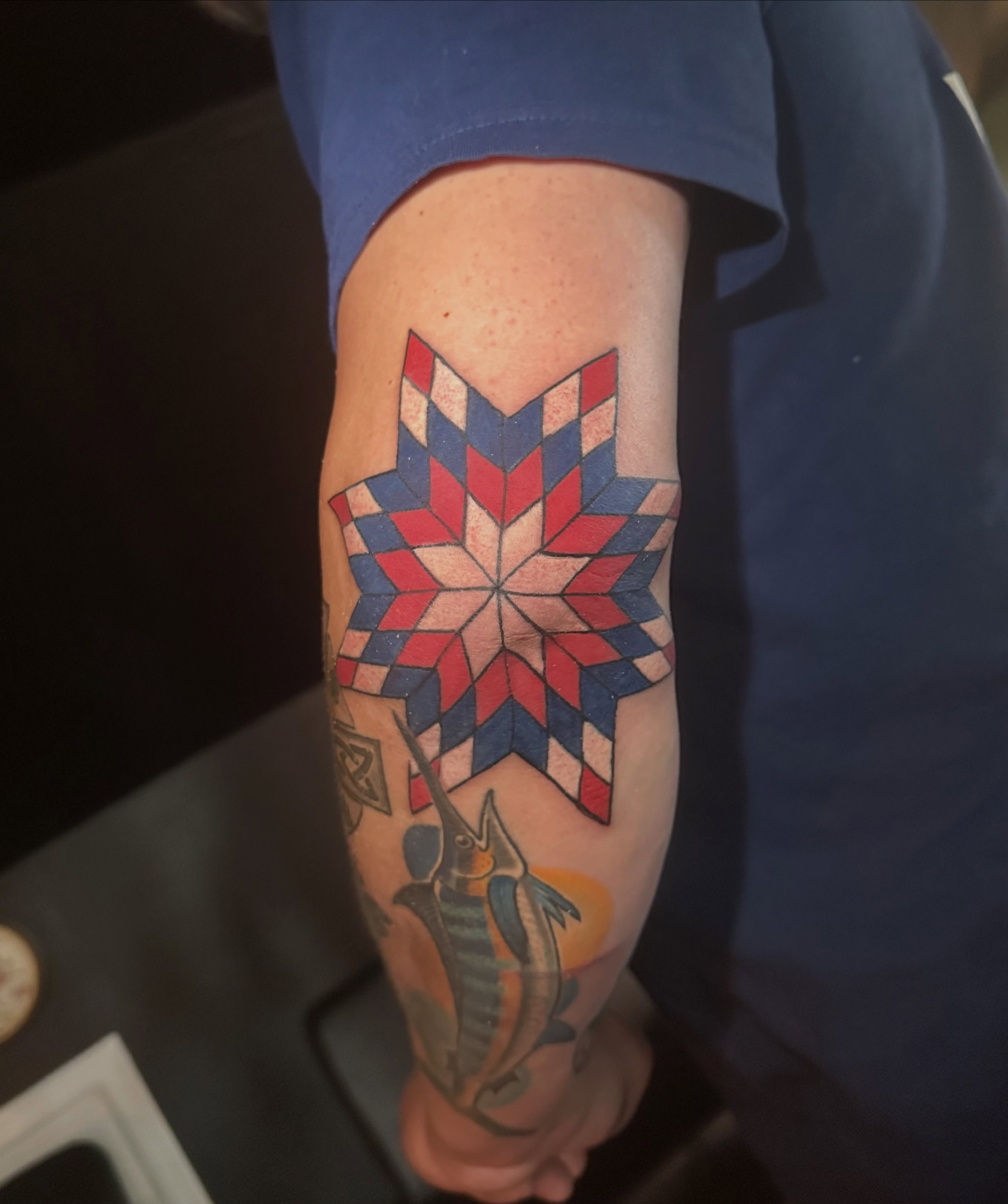 Tattoo by @jcwazzi_tats — geometric