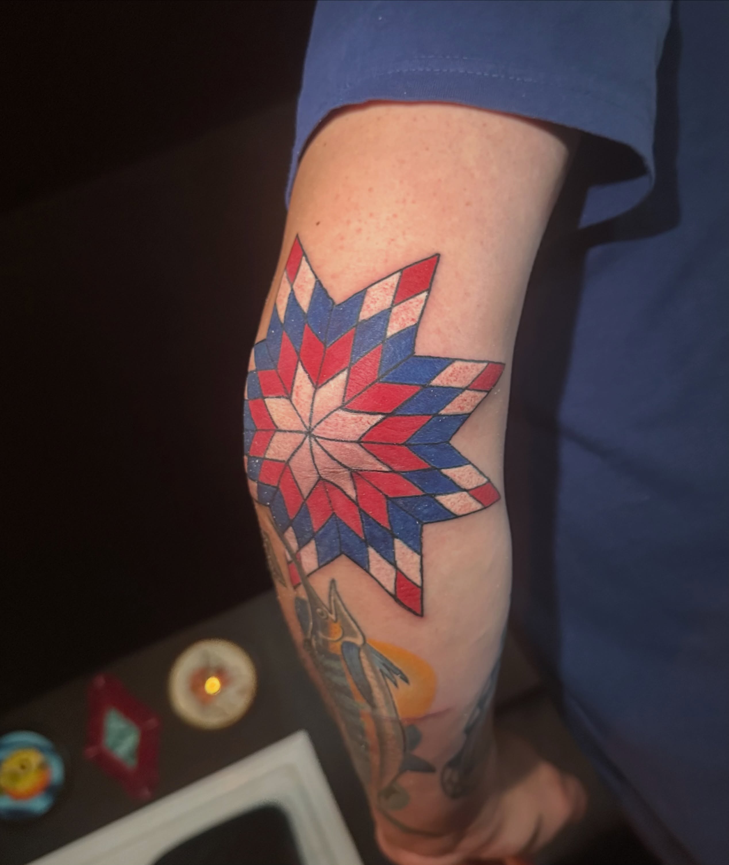 Tattoo by @jcwazzi_tats — geometric