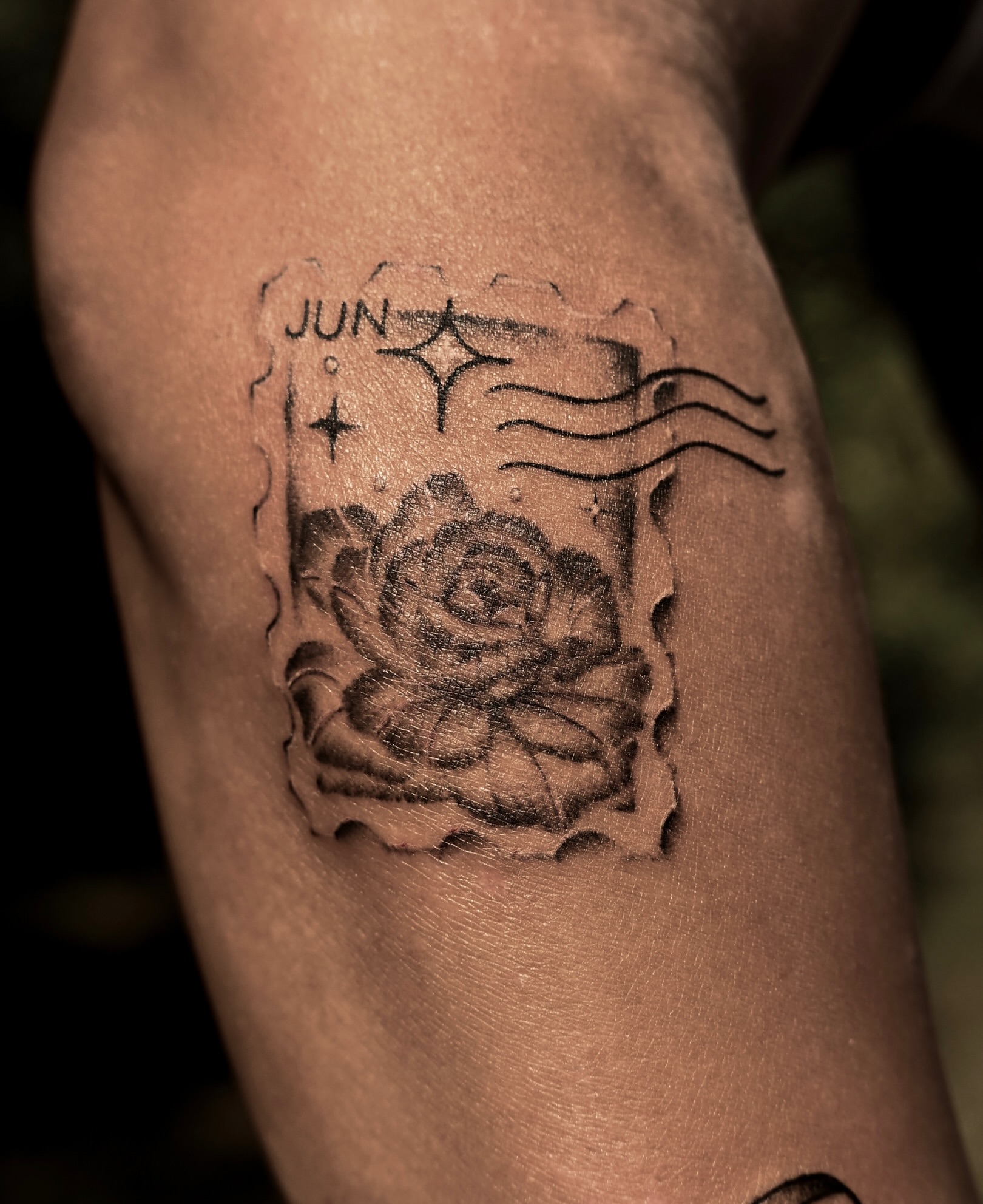 Tattoo by @nigh.hill.tattoos — black_and_grey
