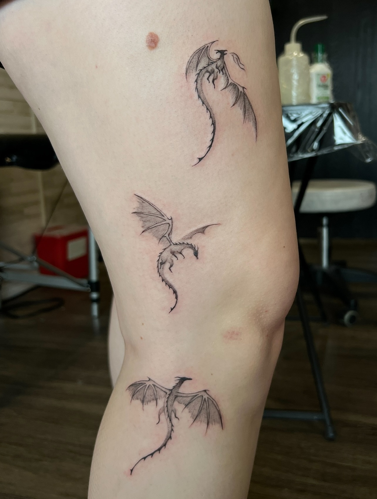 Tattoo by @inkbygwen β black_and_grey