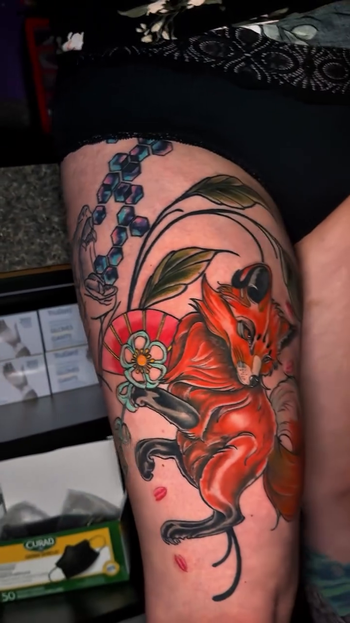 Tattoo by @ejwtattoos — neo_traditional, japanese_irezumi