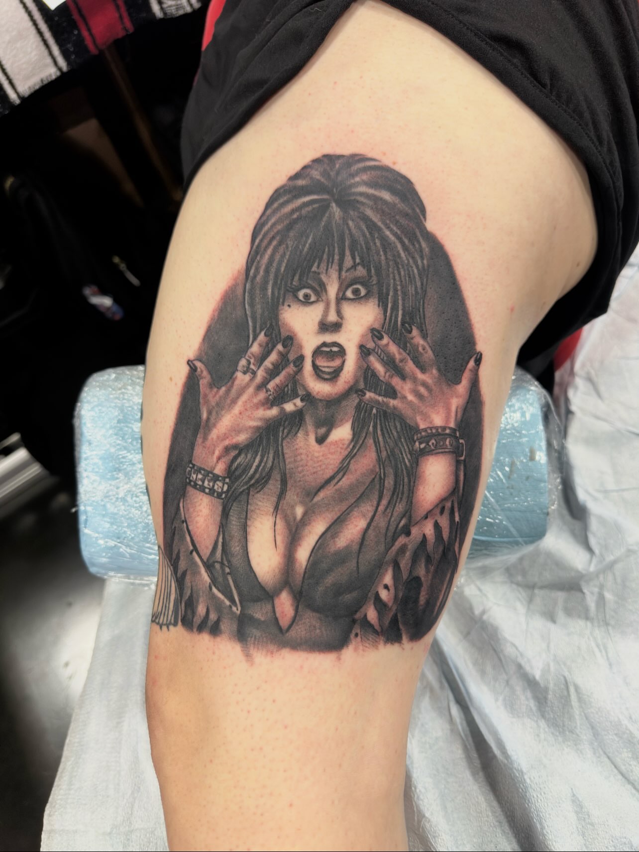 Tattoo by @tatted4life80 — realism, black_and_grey
