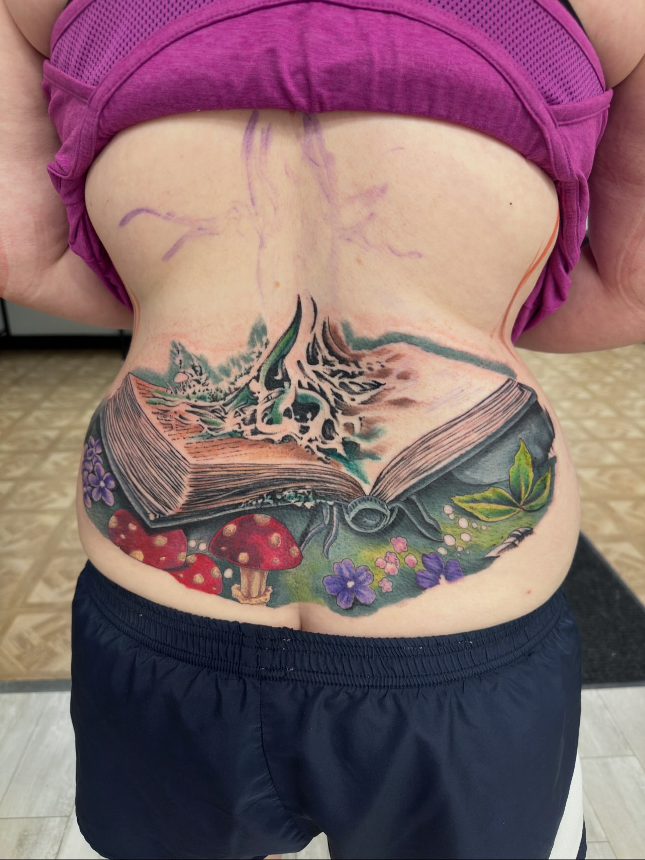 Tattoo by @tatted4life80 — realism, watercolor