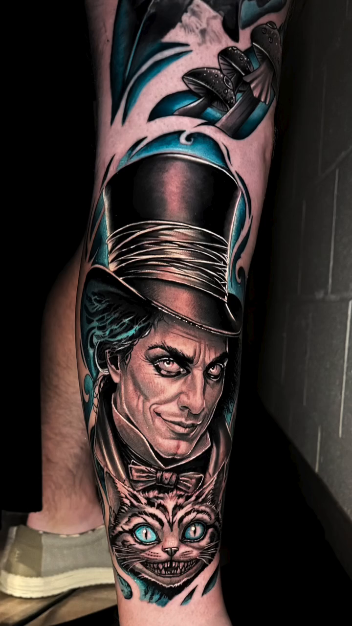 Tattoo work at Bizarre Bazaar Tattoo Convention 2026