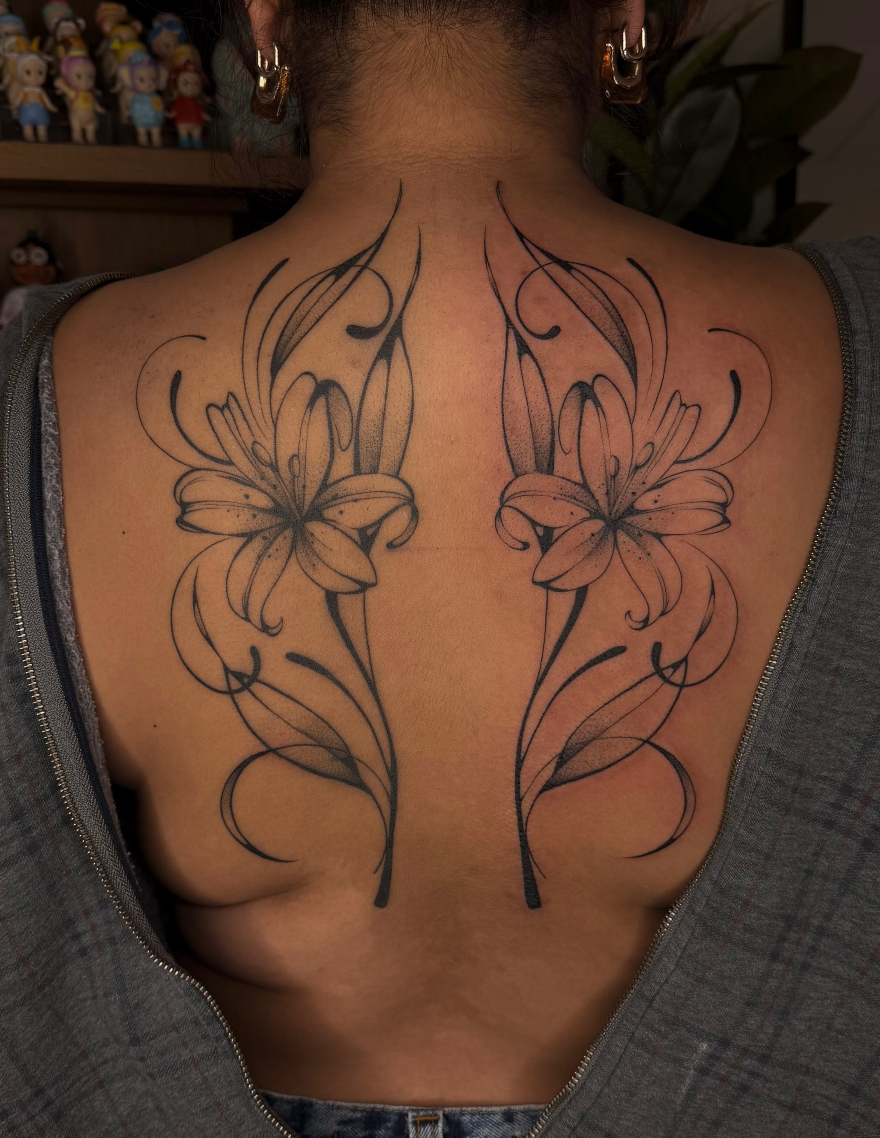 Tattoo by @maggieangulotattoo — black_and_grey