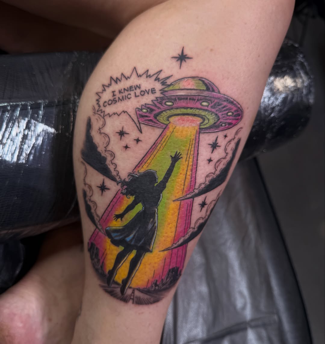 Tattoo by @artfulrebellion_ink — new_school, illustrative