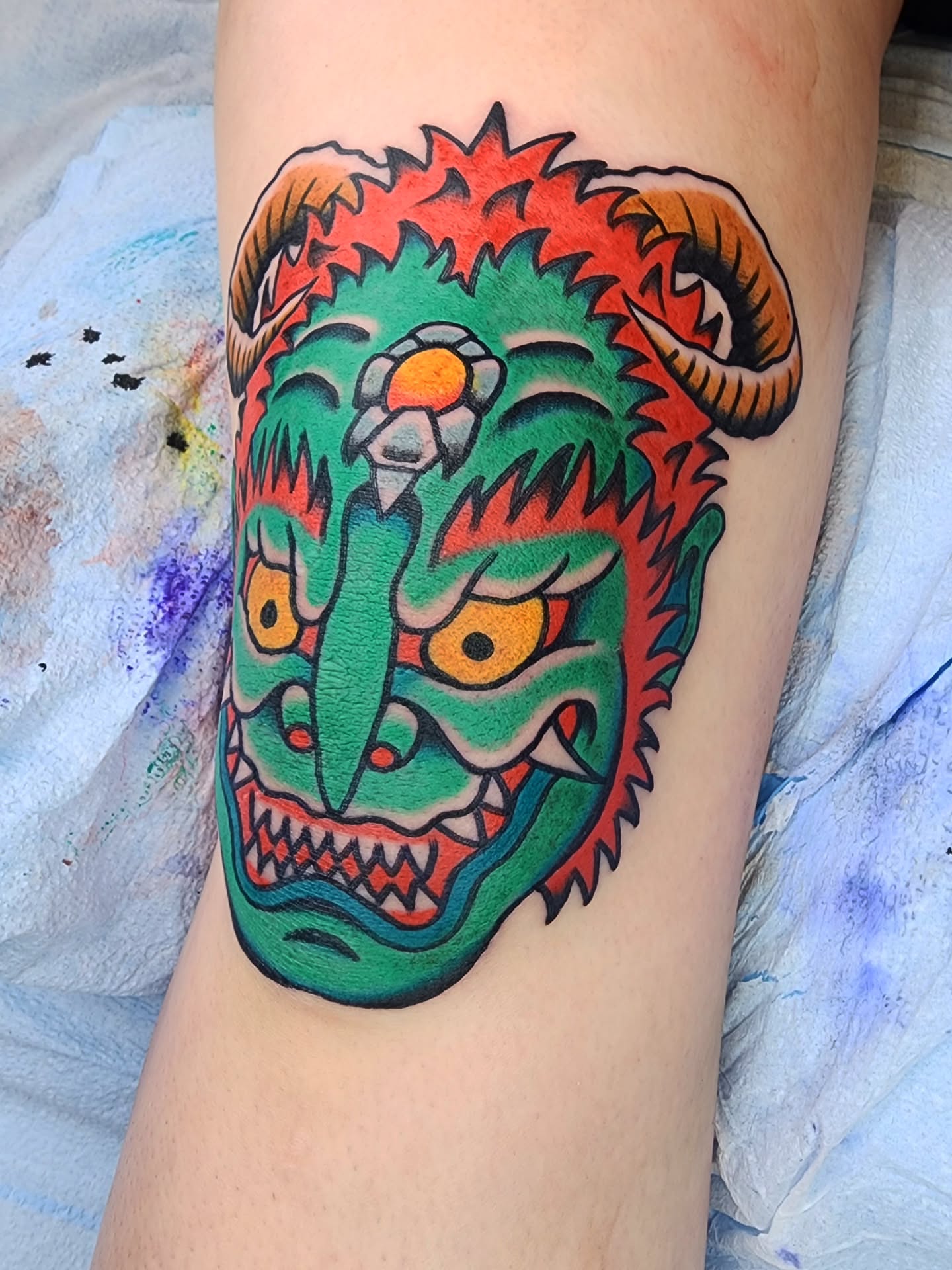 Tattoo by @badnews.tattoos — american_traditional