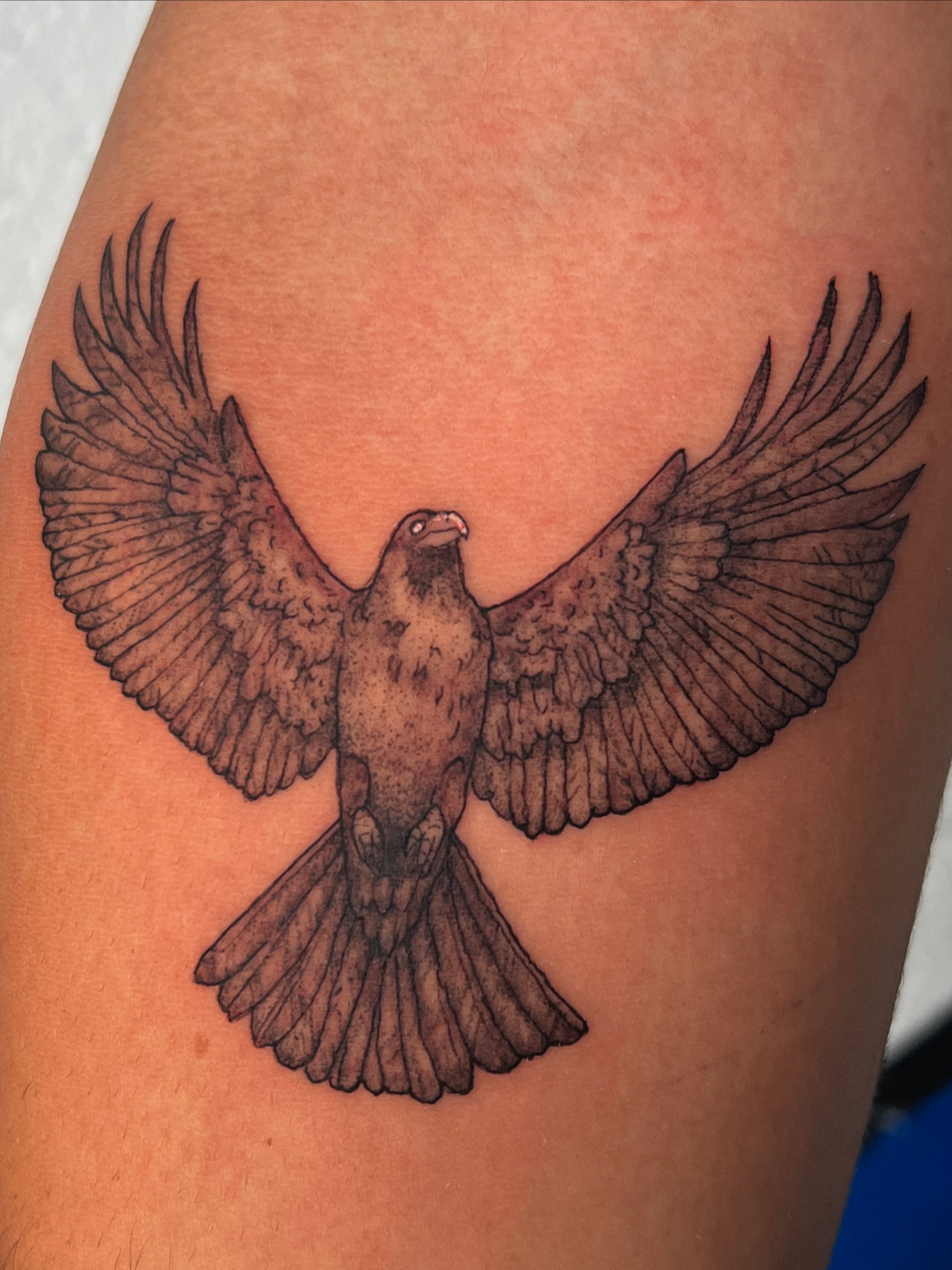 Tattoo by @chicom4l — black_and_grey