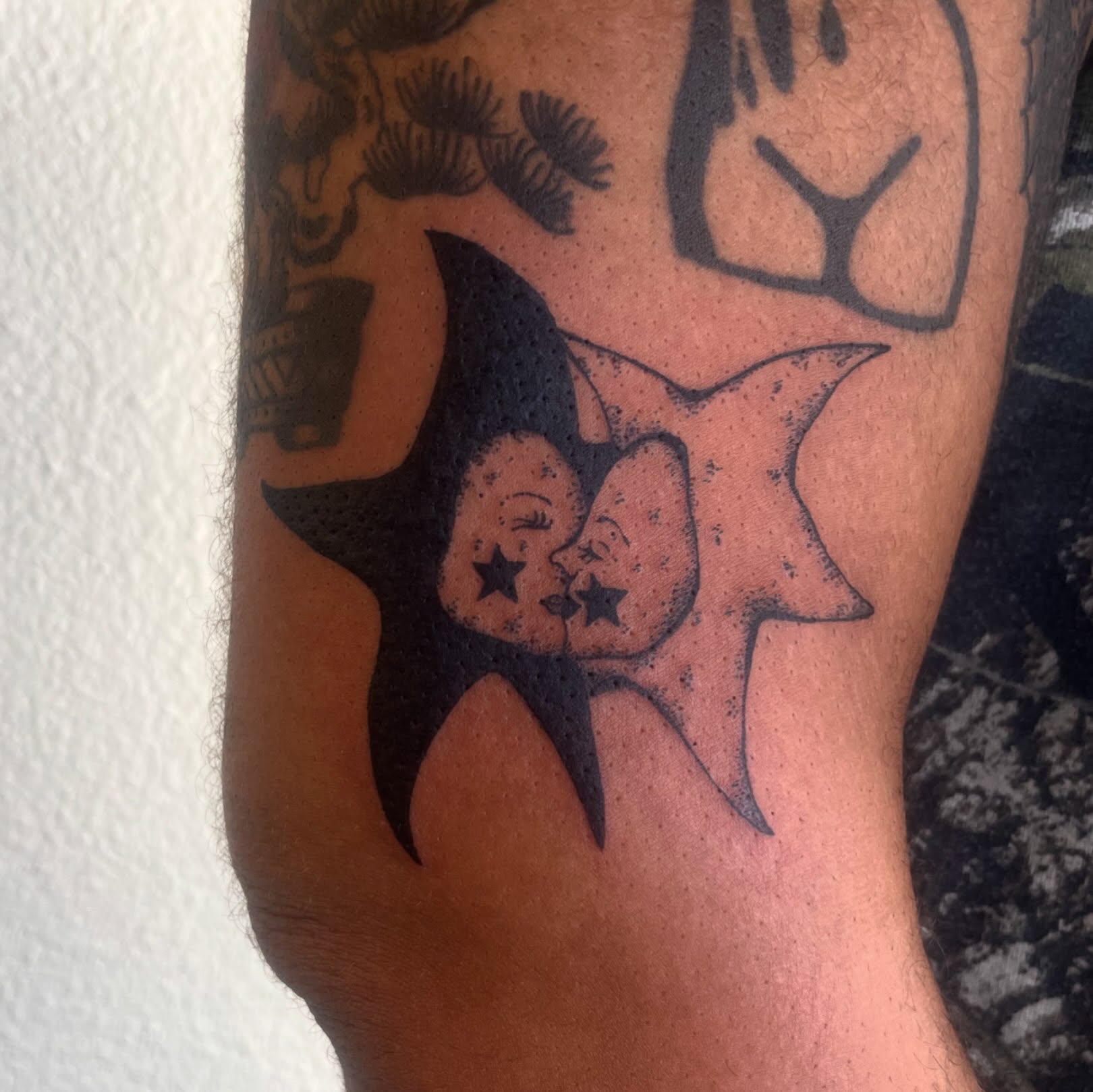 Tattoo by @trisaratoptattoos β dotwork, black_and_grey