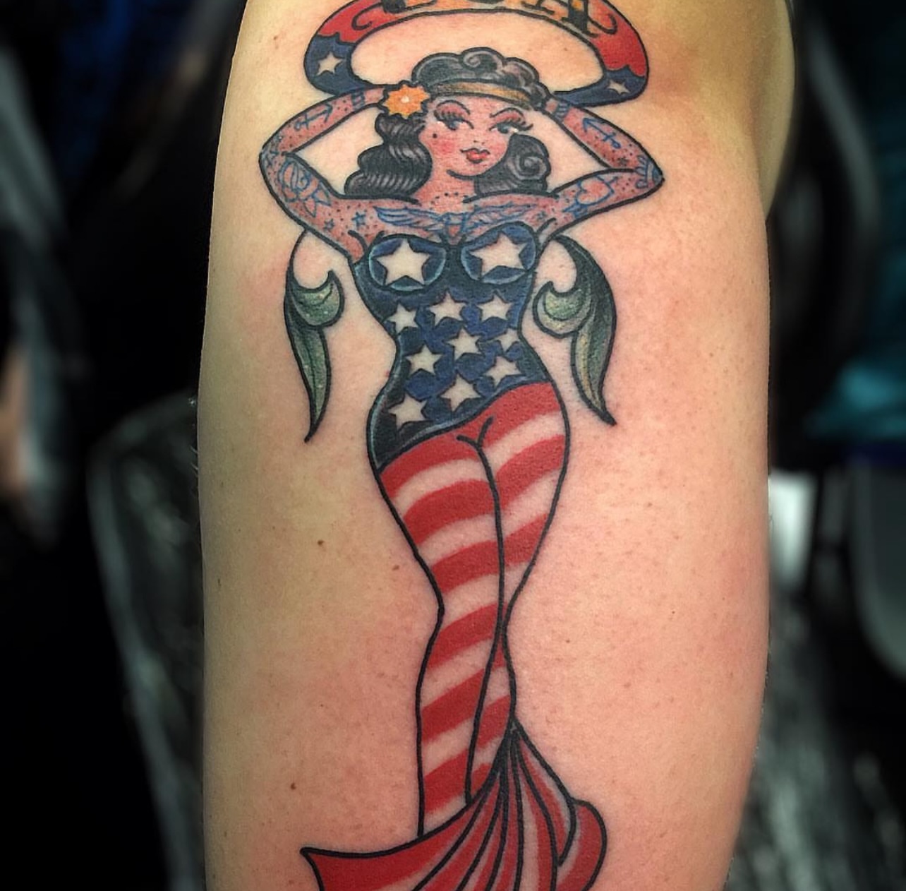 Tattoo by @tahitigil — american_traditional