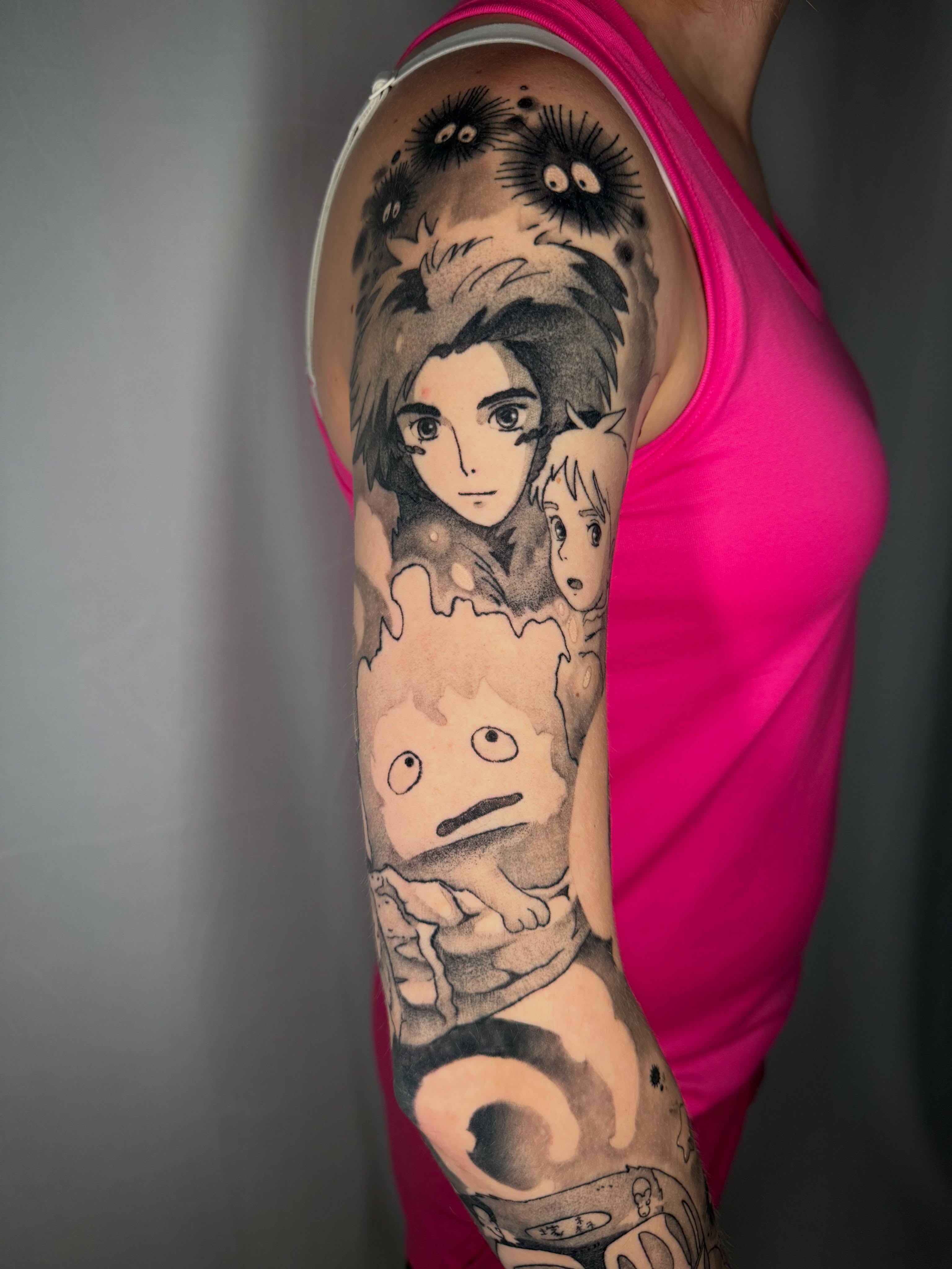 Tattoo by @tattoosbydingle — anime
