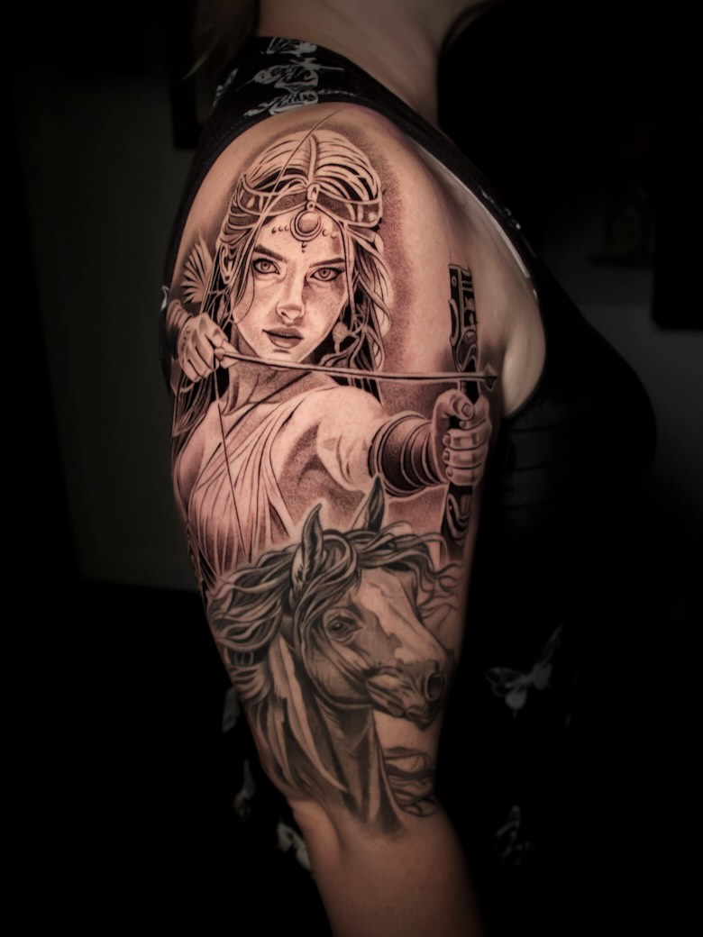 Tattoo by @marklemaytattoos_ — realism, black_and_grey