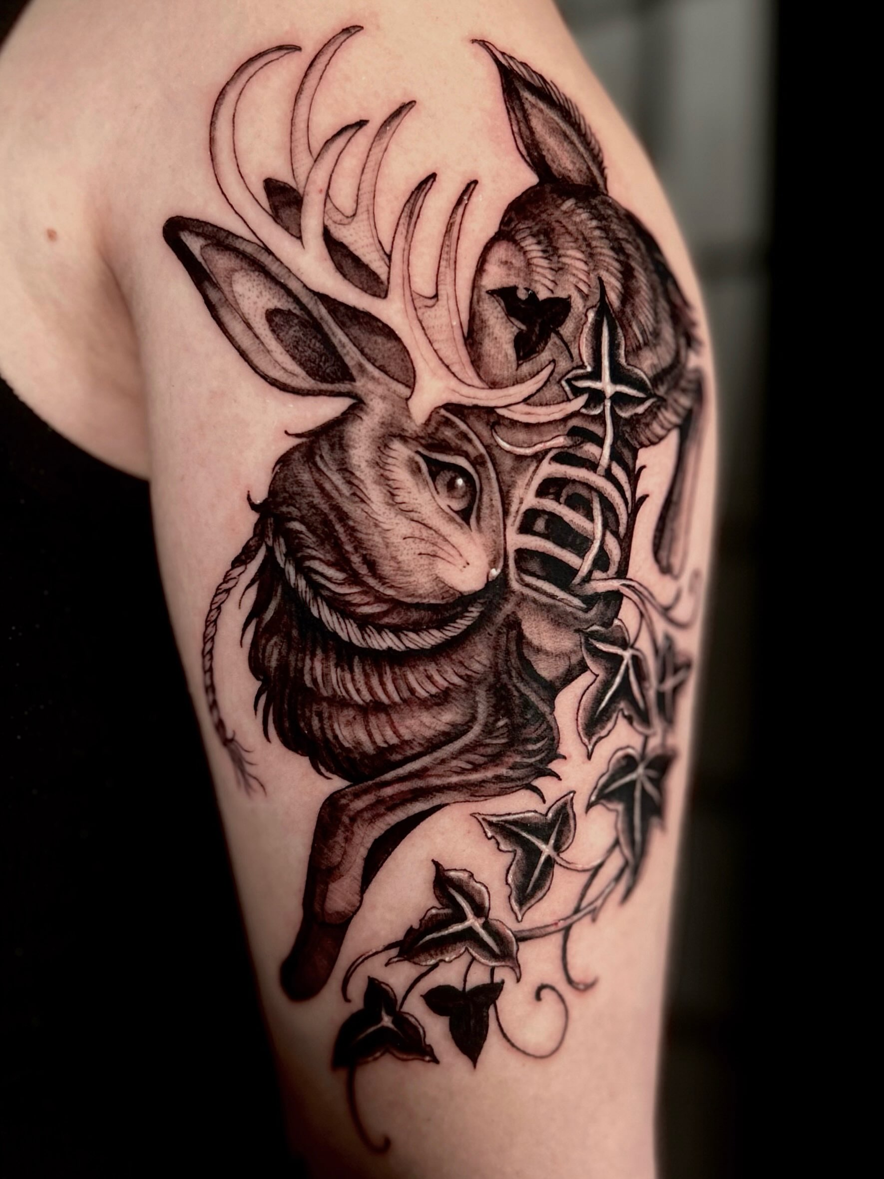 Tattoo by @pixisoda โ black_and_grey, realism