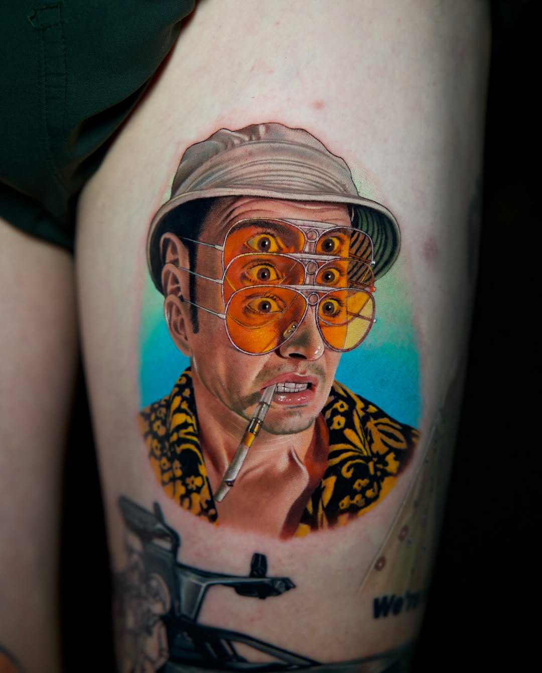 Tattoo by @jfrancistattoo — realism, trash_polka