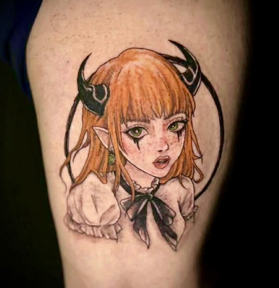 Tattoo by @acmtattoo — anime