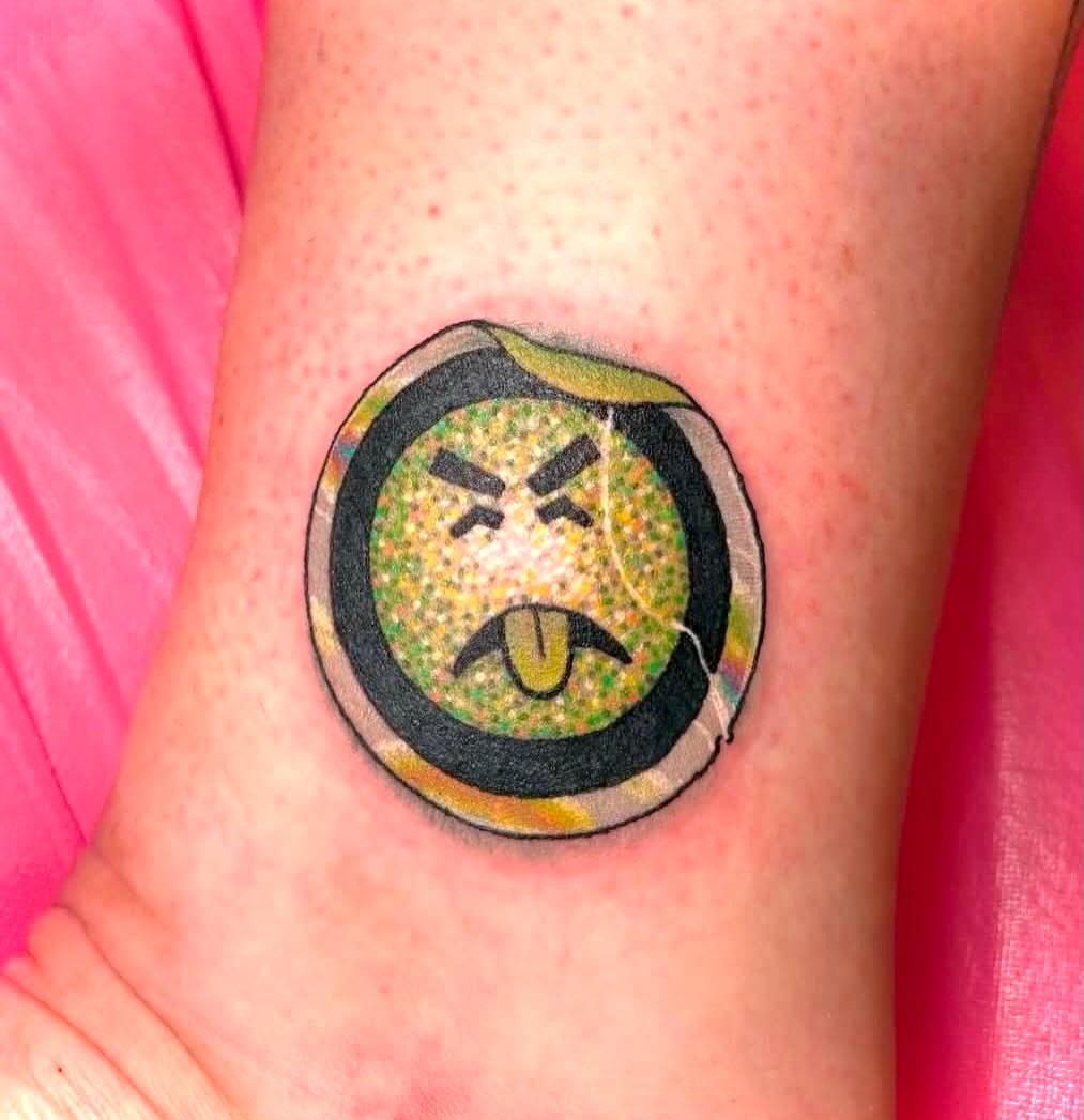 Tattoo by @acmtattoo — dotwork