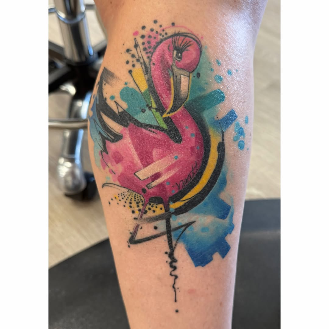 Tattoo by @iamjuco — watercolor