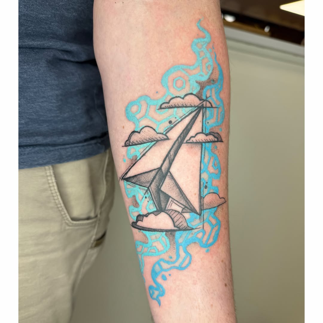 Tattoo by @iamjuco — geometric