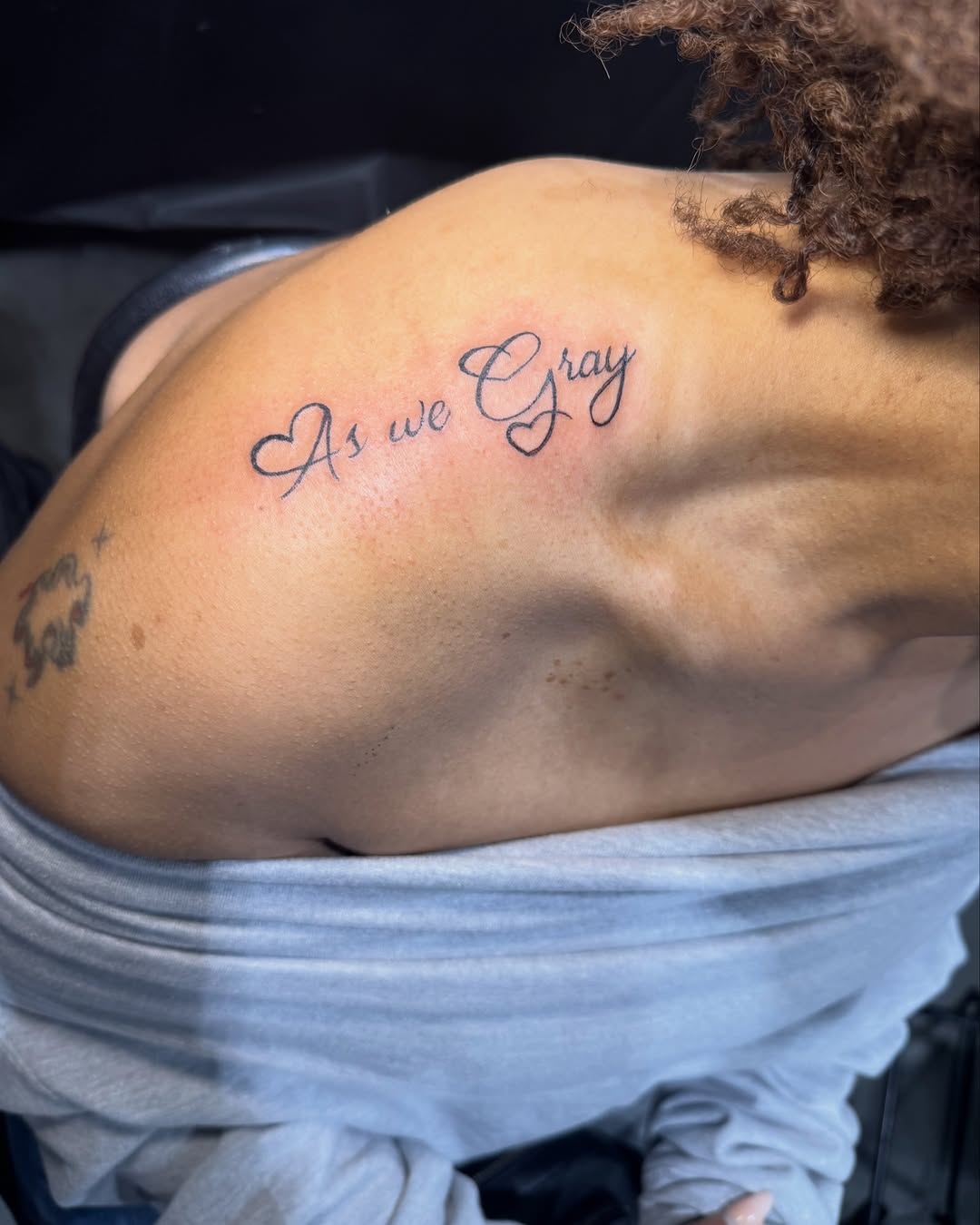 Tattoo by @imtherealvs — lettering_script, fine_line