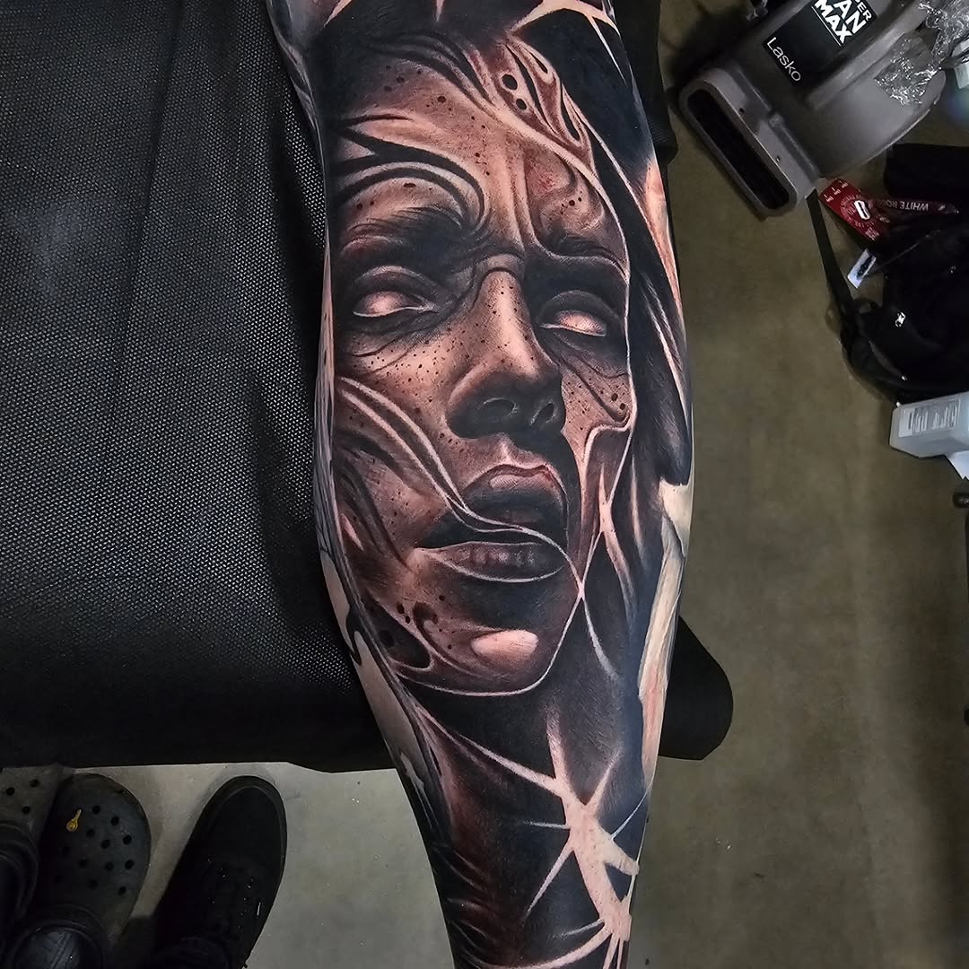 Tattoo work at DC Tattoo Expo 2026 (cancelled)