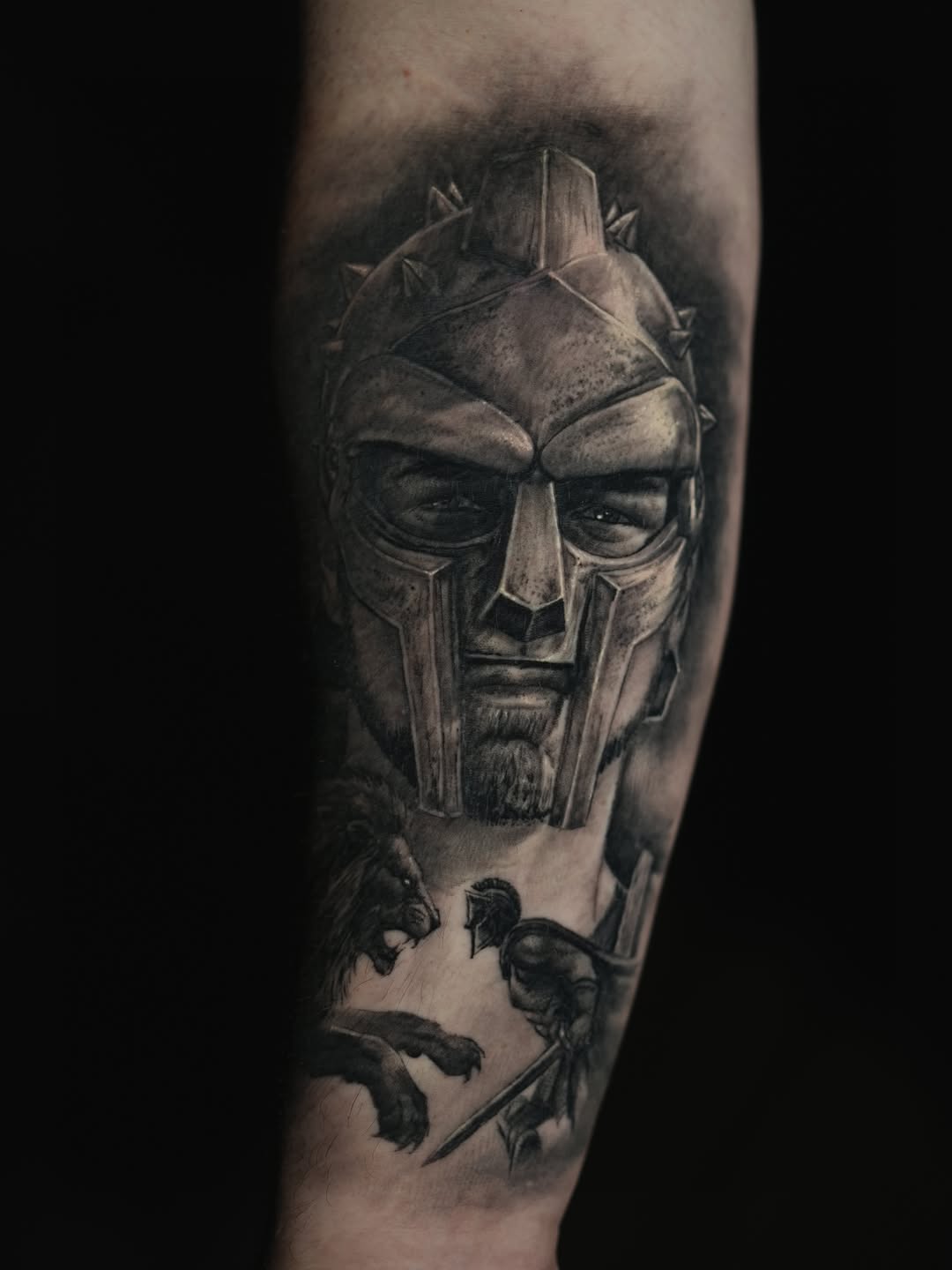 Tattoo by @jamesstrickland — realism, black_and_grey