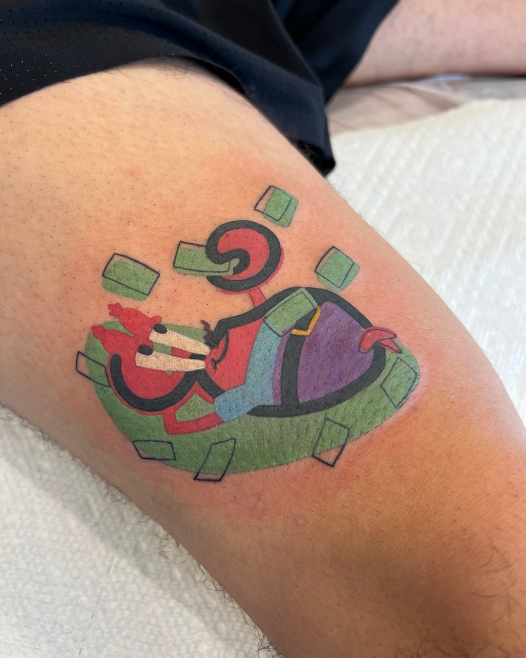 Tattoo by @mbakertattoo โ geometric