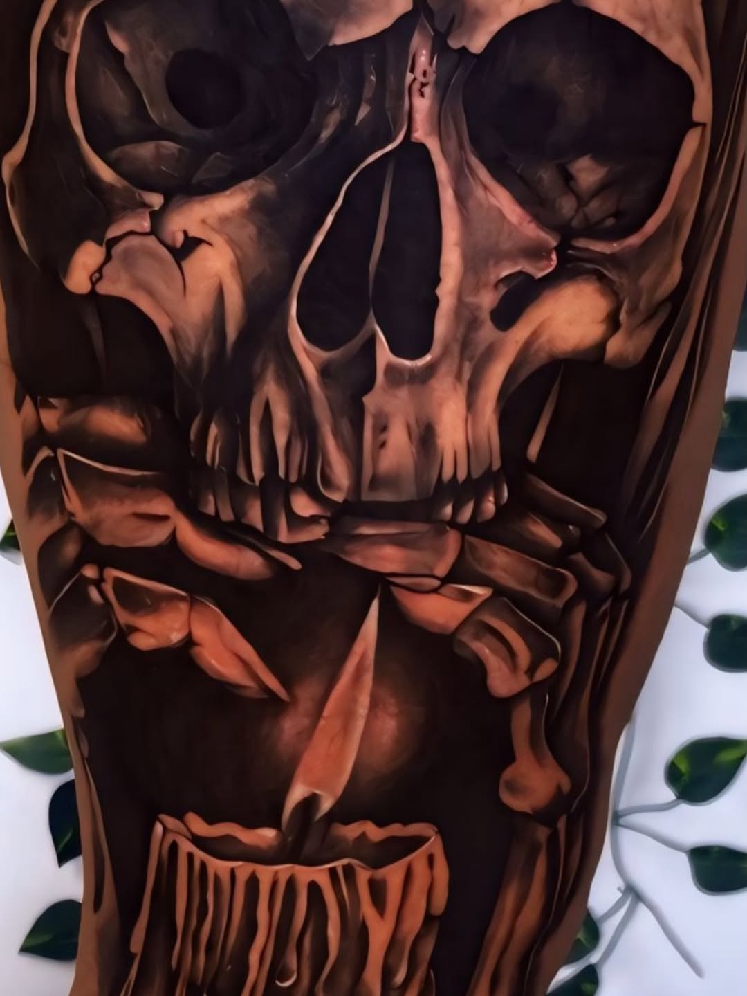 Tattoo by @echevarriatattoo — realism, black_and_grey