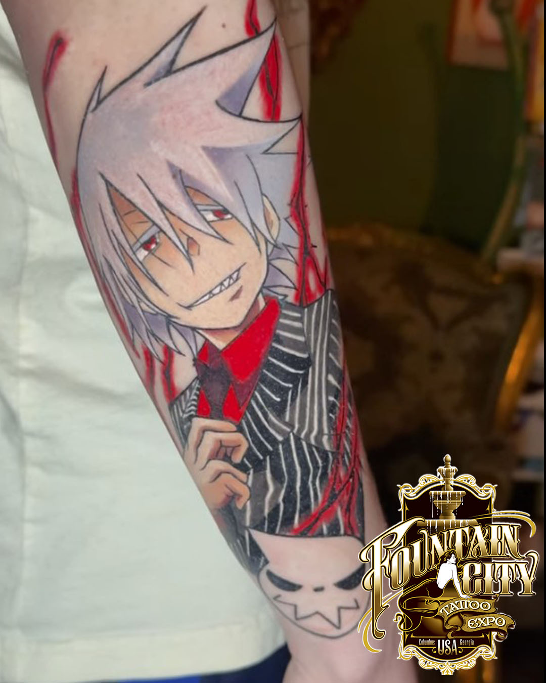 Tattoo by @deaddfred — anime