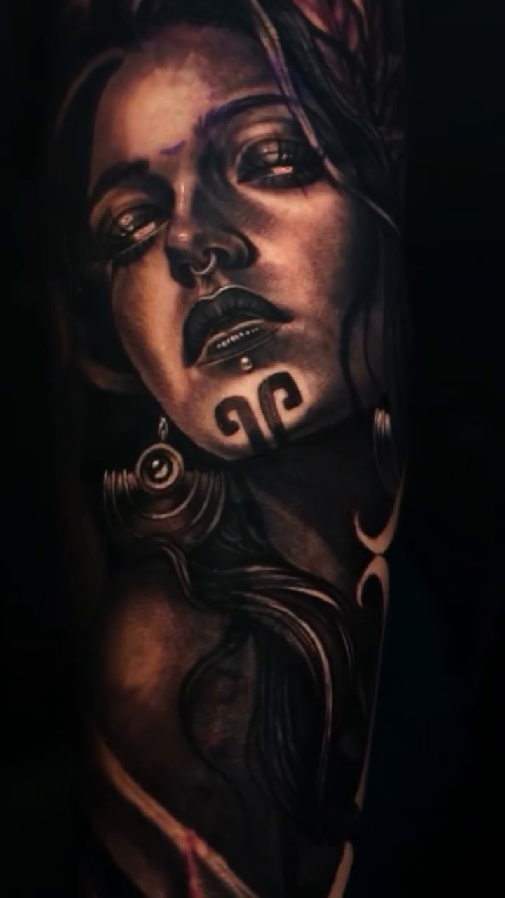 Tattoo by @creast4422 — black_and_grey, realism